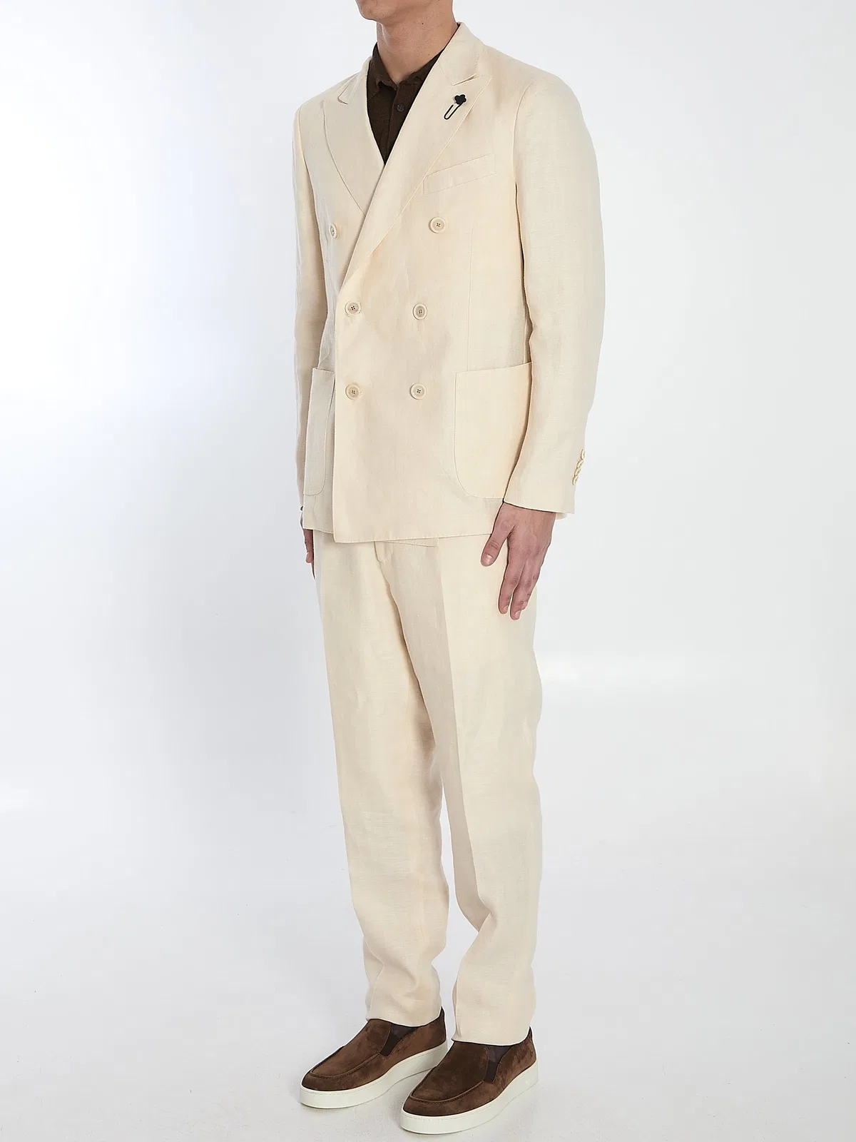 Lardini Two-Piece Linen Suit