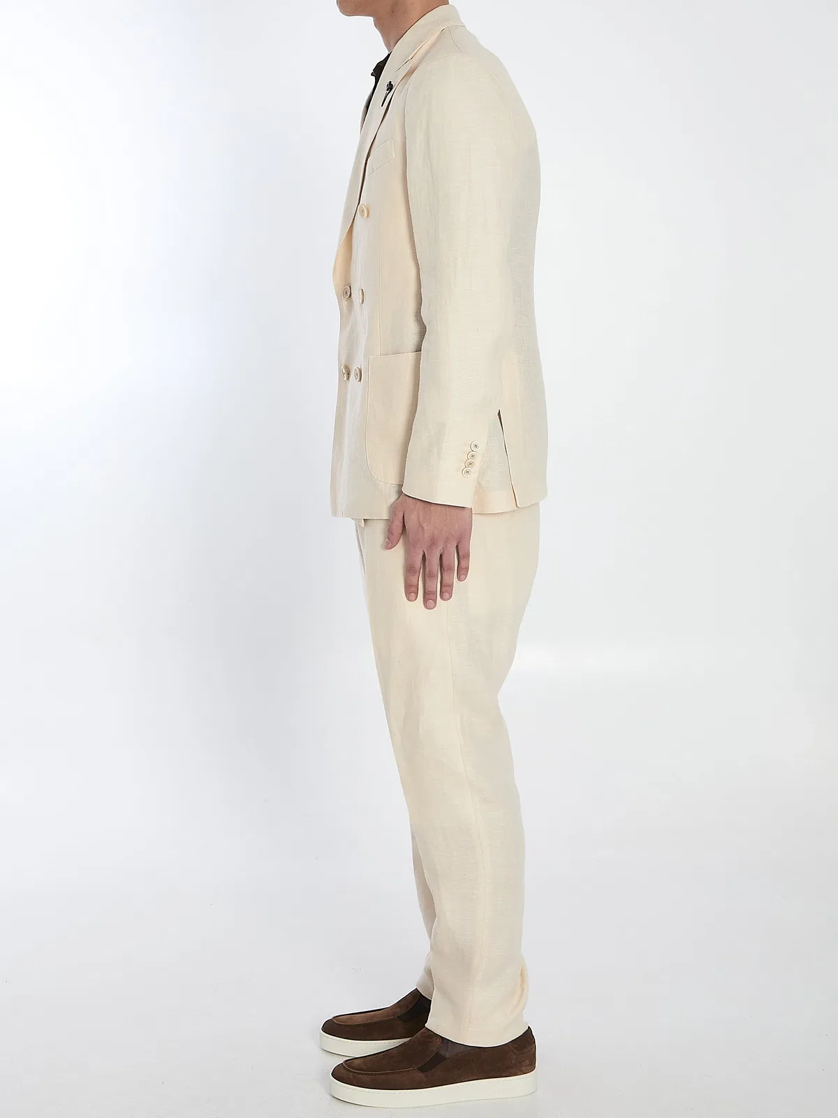 Lardini Two-Piece Linen Suit