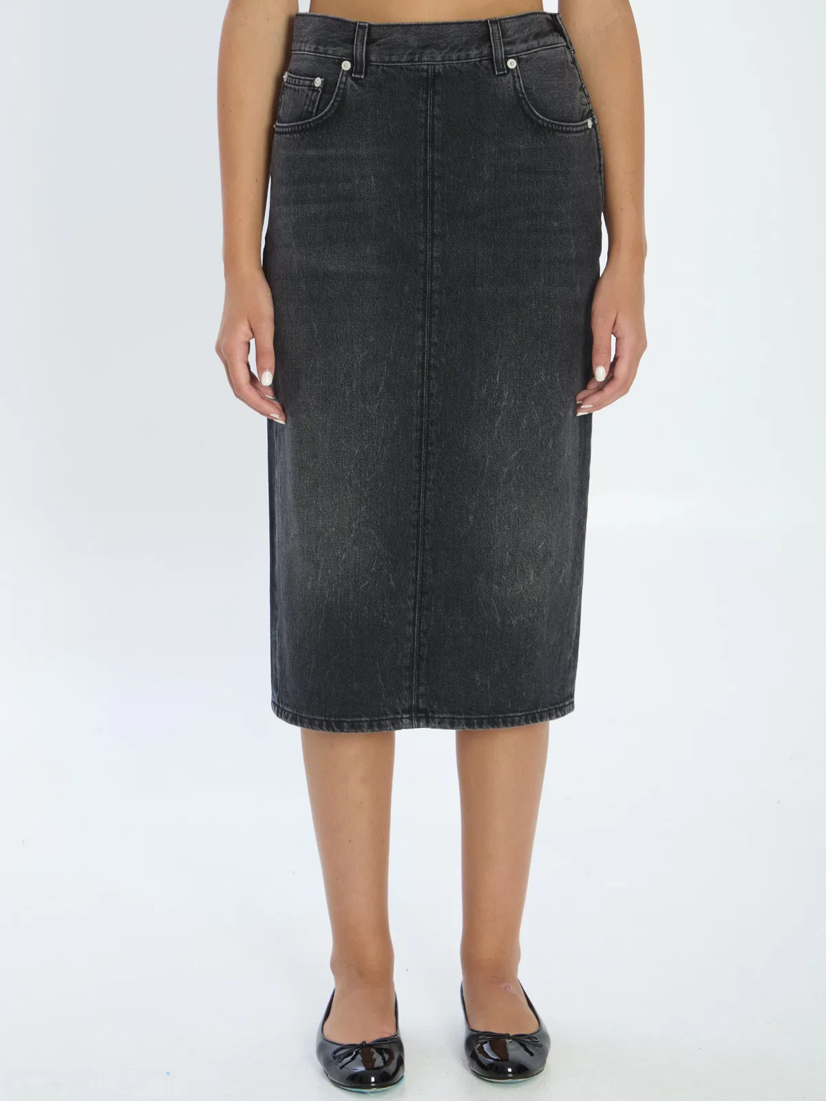 Haikure Kim Authentic Denim Skirt