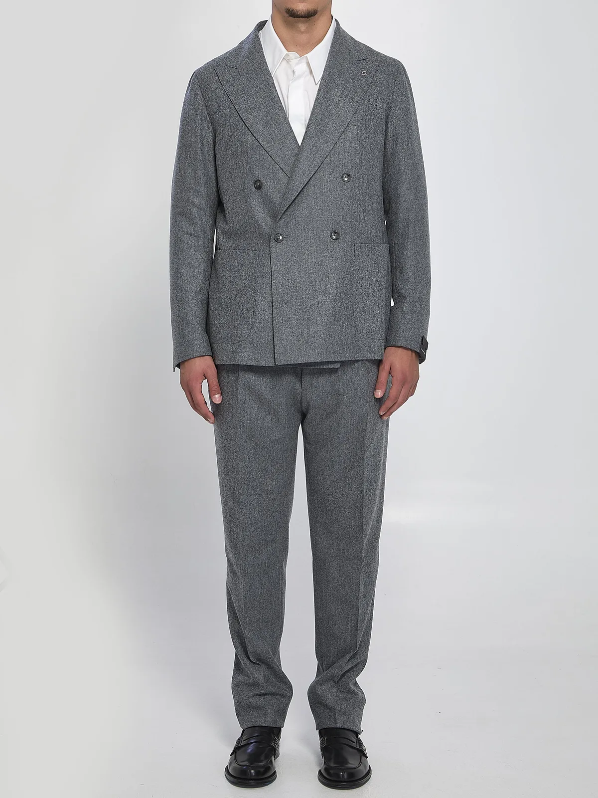Tagliatore Double-Breasted Flannel Suit