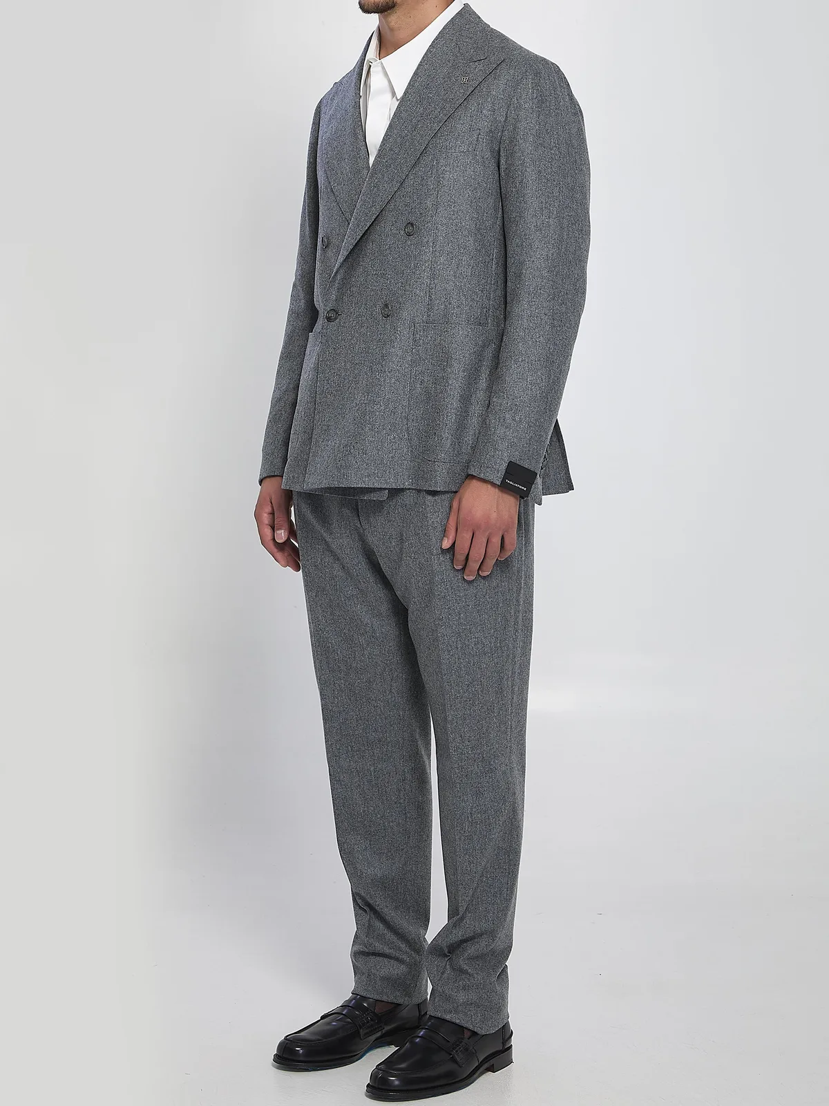 Tagliatore Double-Breasted Flannel Suit