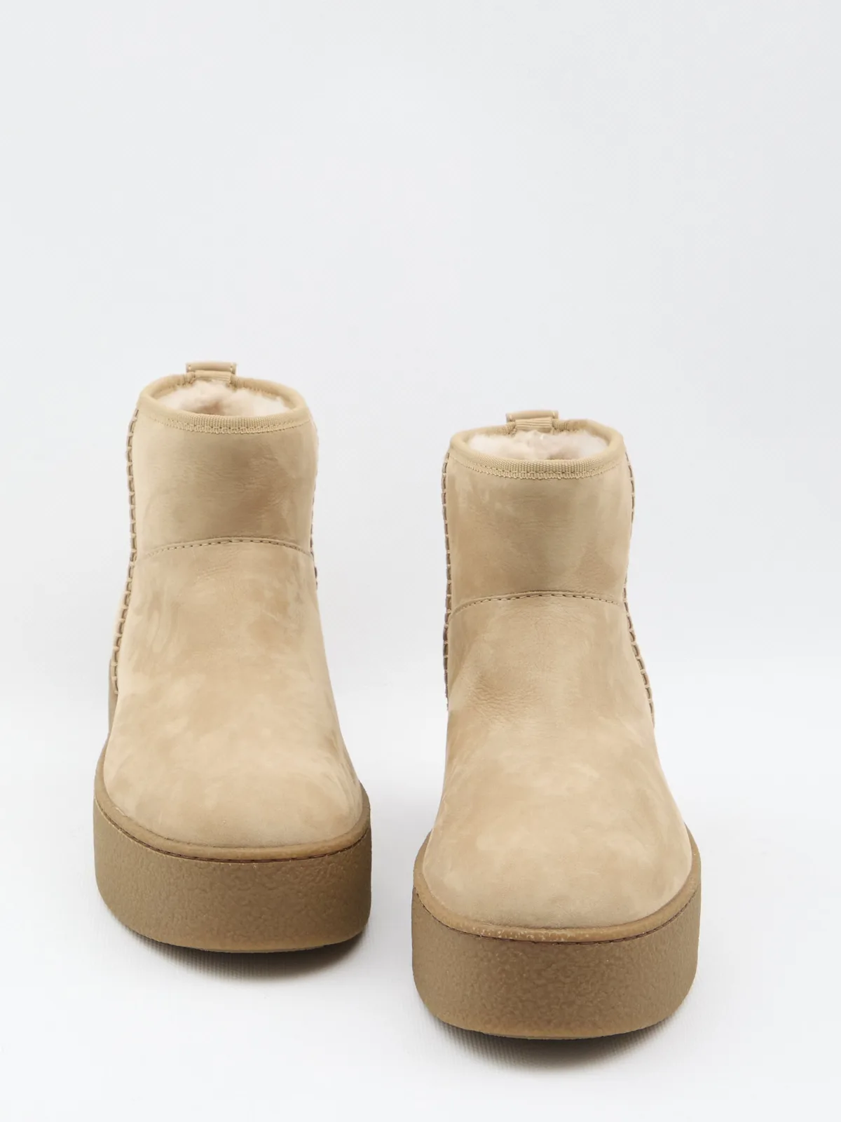 Hogan Shearling Ankle Boots