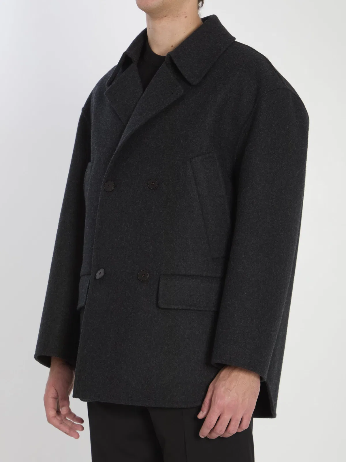 Fendi Wool Peacoat