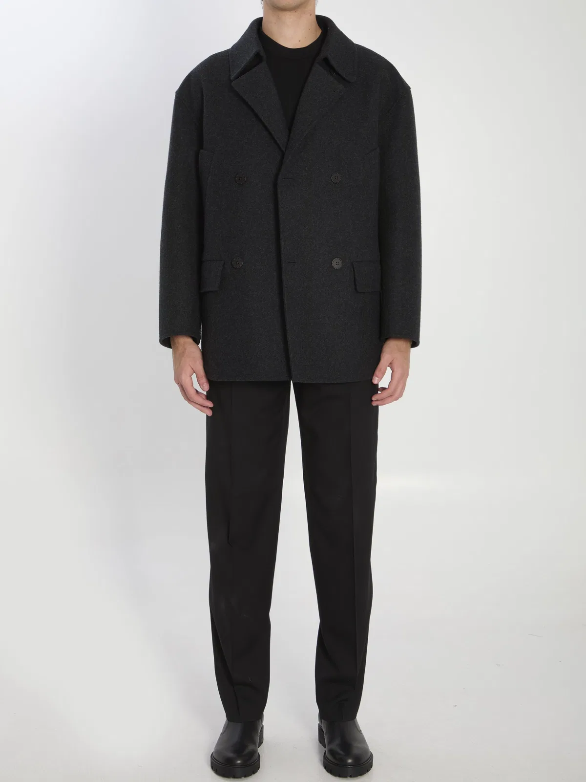 Fendi Wool Peacoat