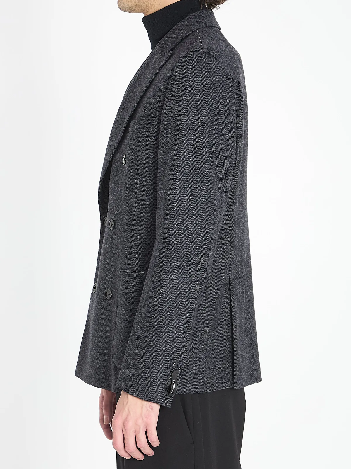 Tonello Grey Wool Jacket