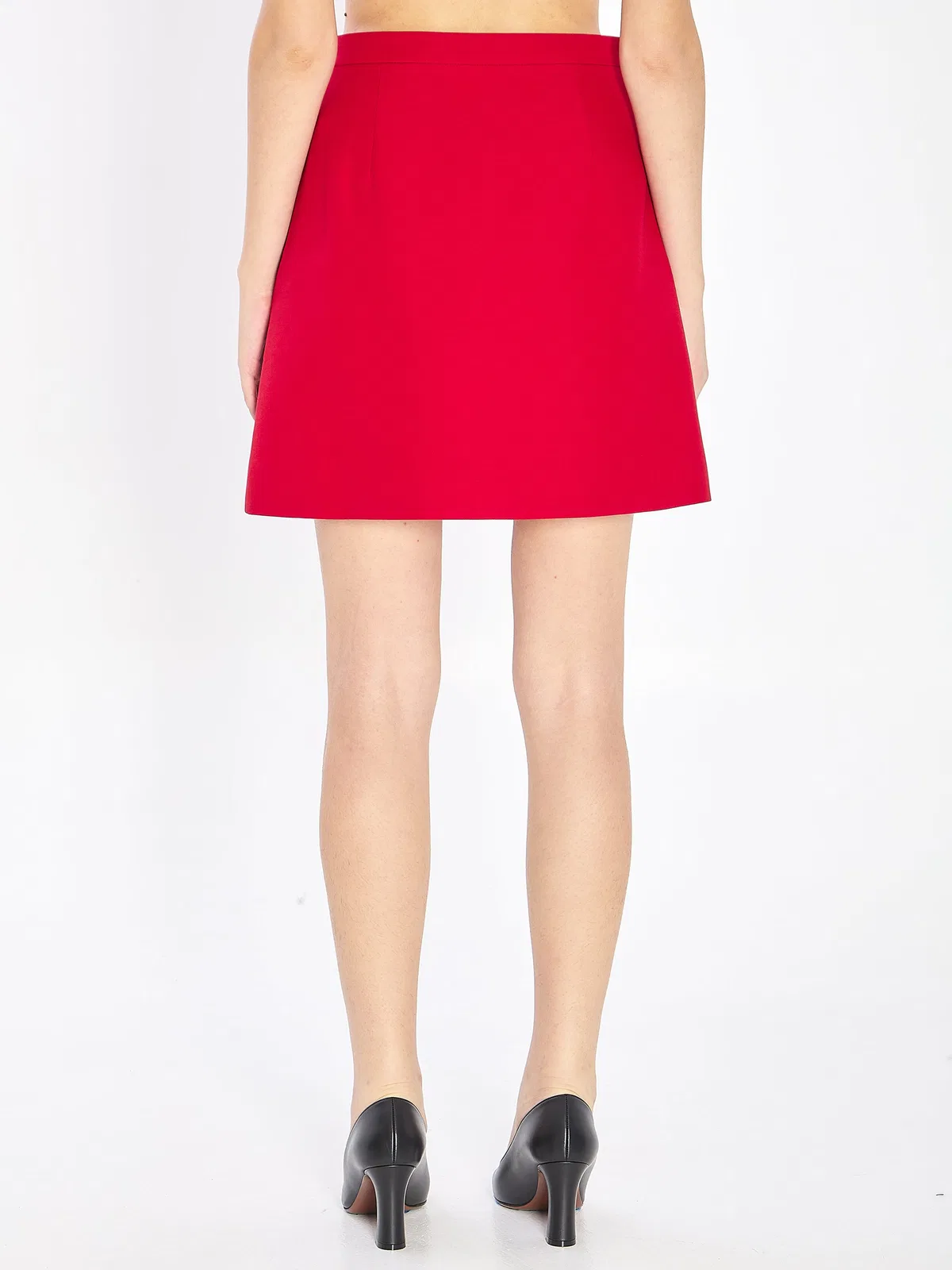 Valentino Garavani Mini Skirt In Crepe Couture
