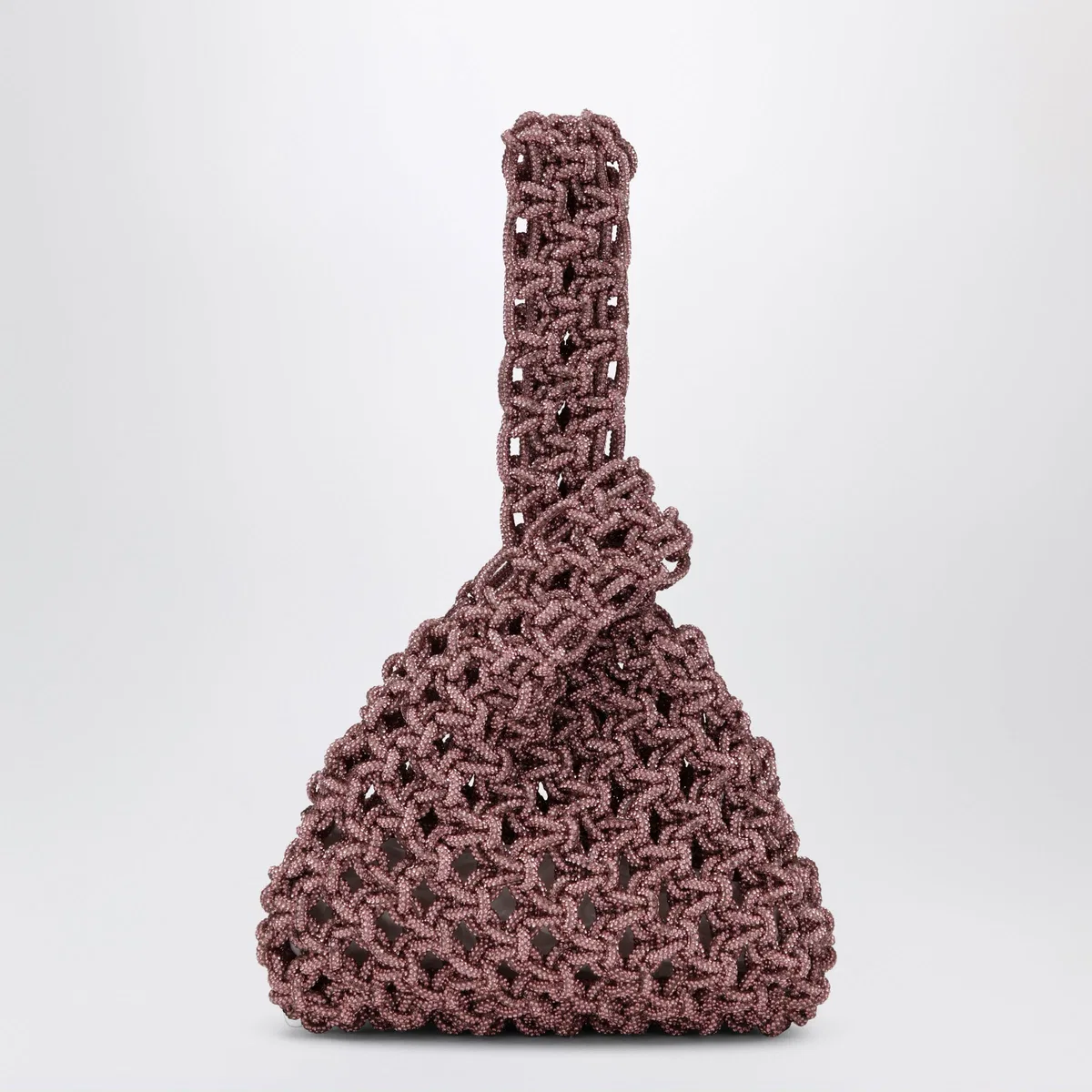 Hibourama Niky Pink Jewel Bag With Crystals