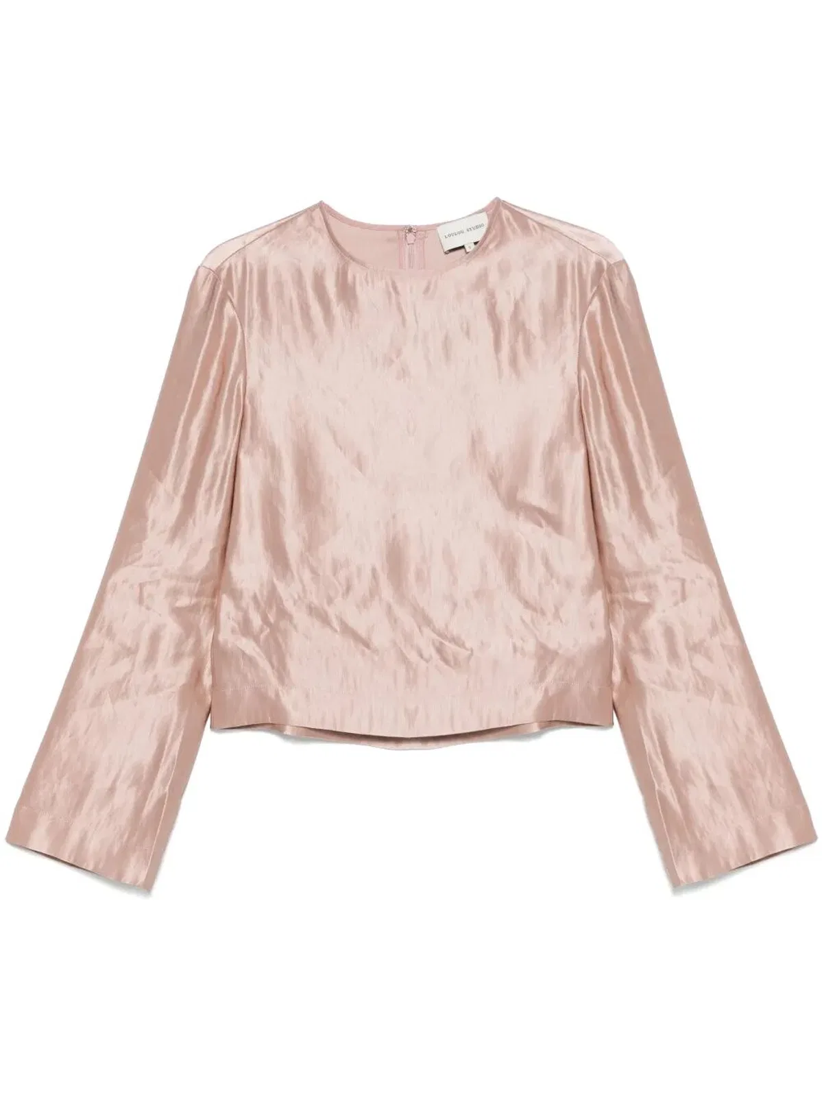 Loulou Studio Nino Round Neck Blouse