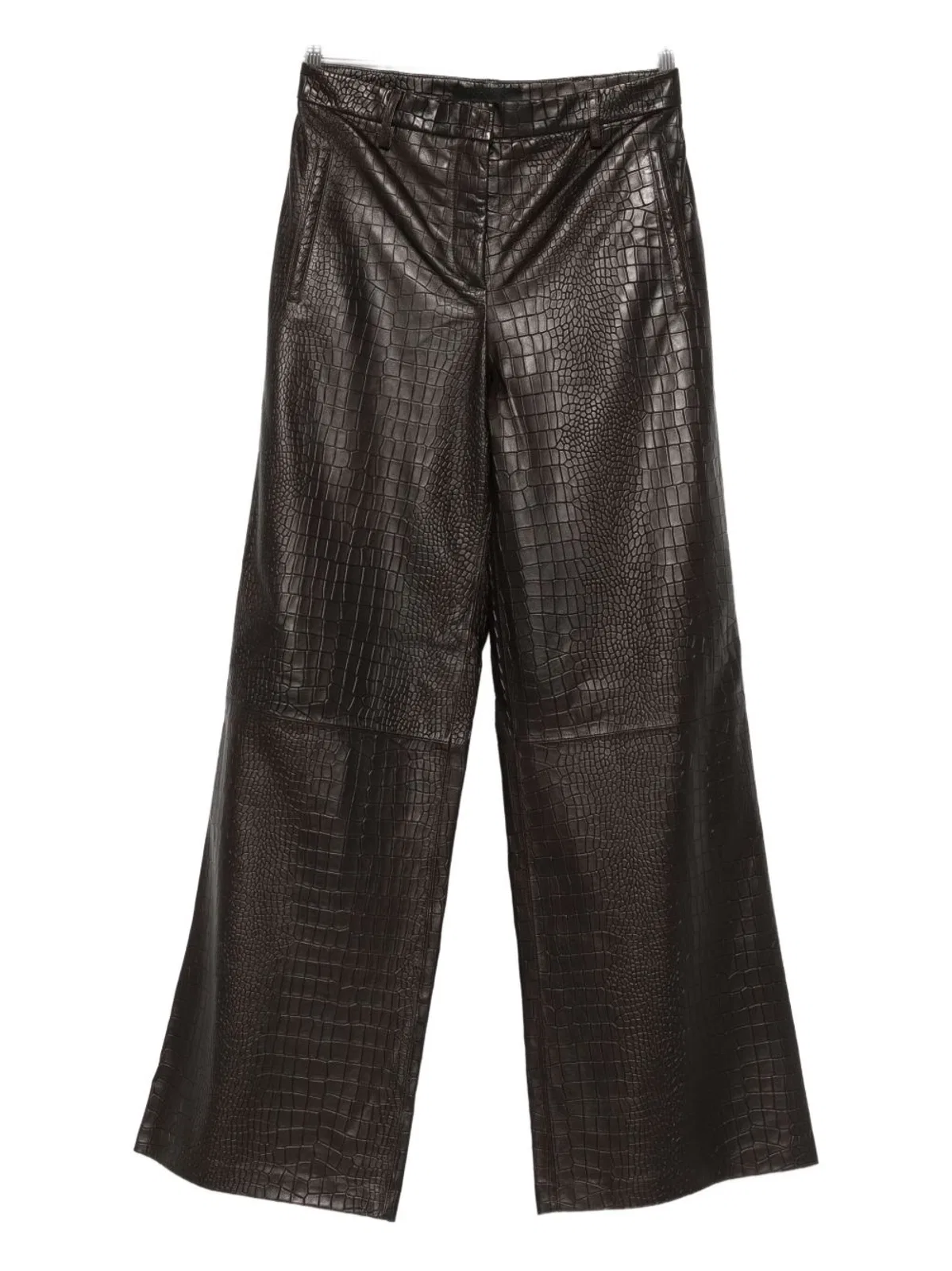 Enes Leather Trousers