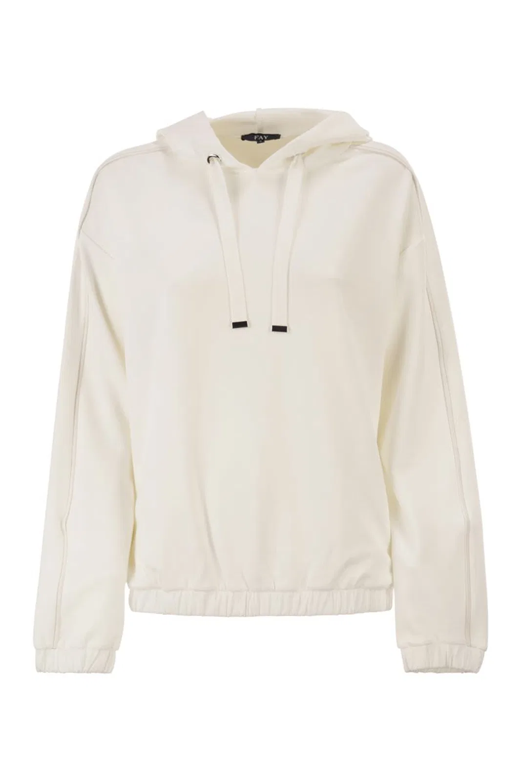 Fay Jersey Hooded Sweatshirt
