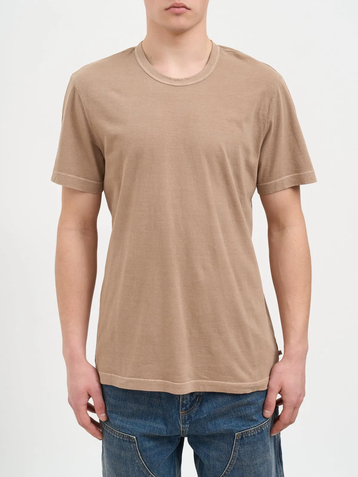 James Perse Crew Neck Cotton T-Shirt