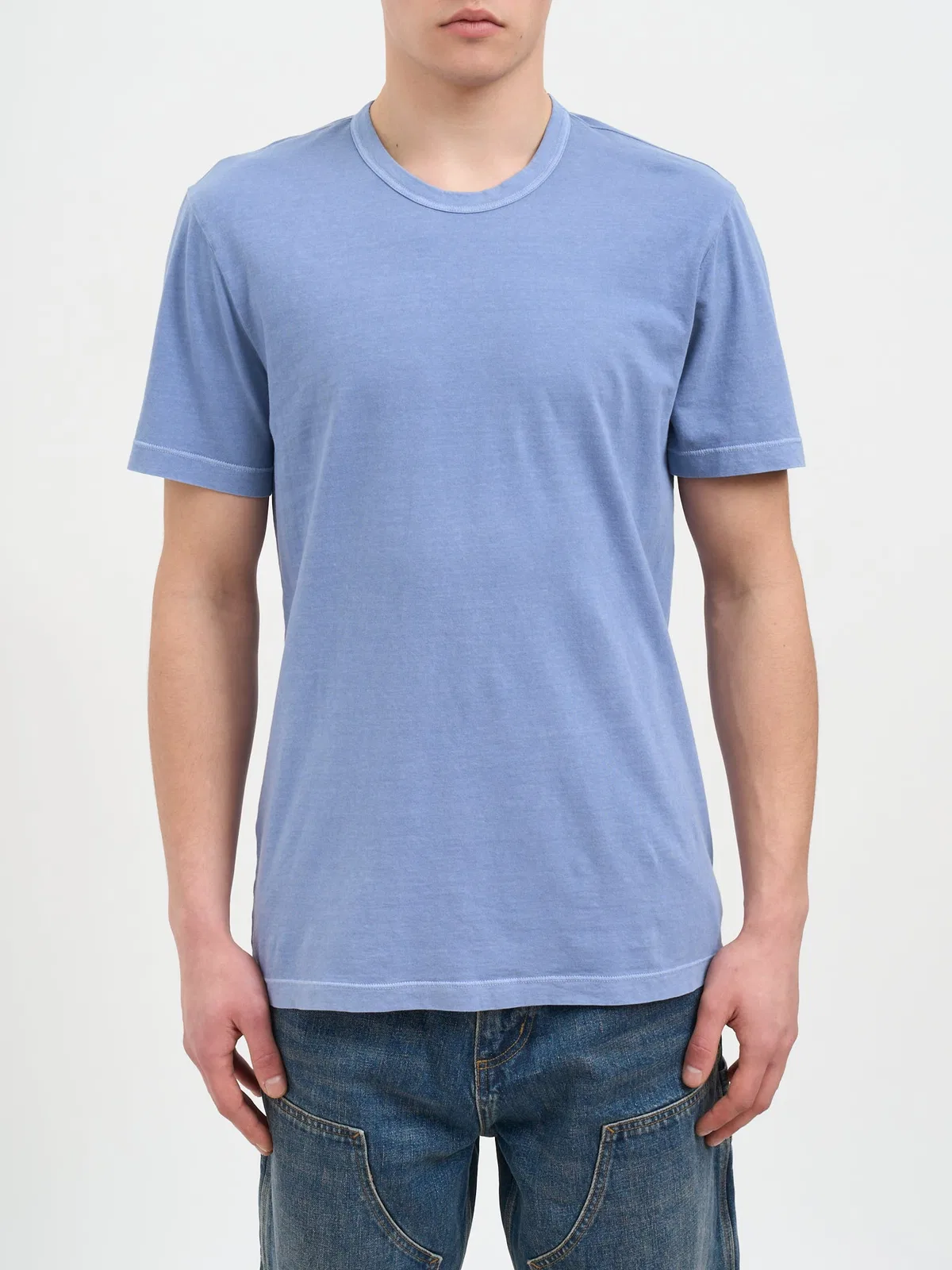 James Perse Crew Neck Cotton T-Shirt
