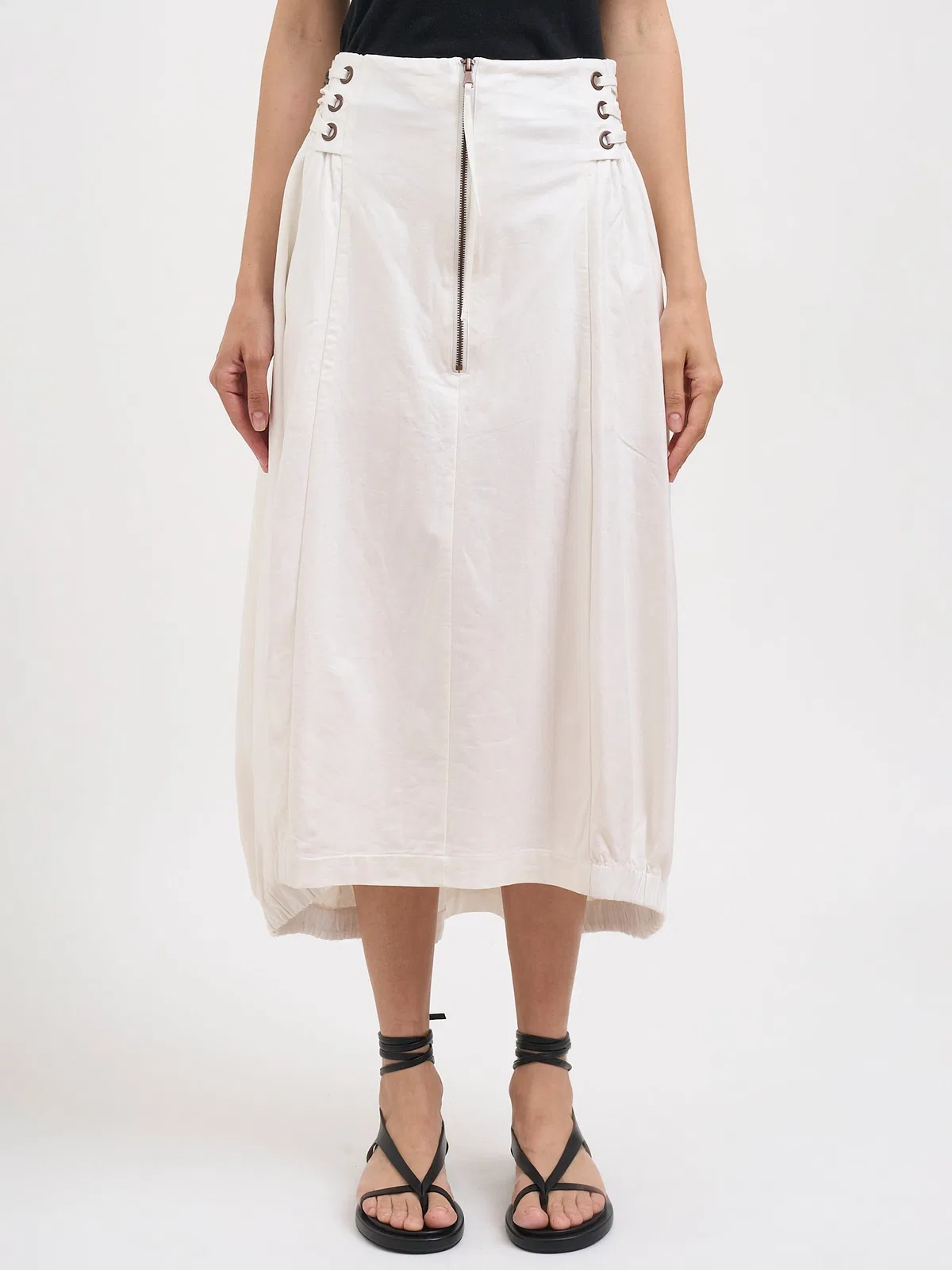 Studio B3 Aliosa Linen Coated Skirt