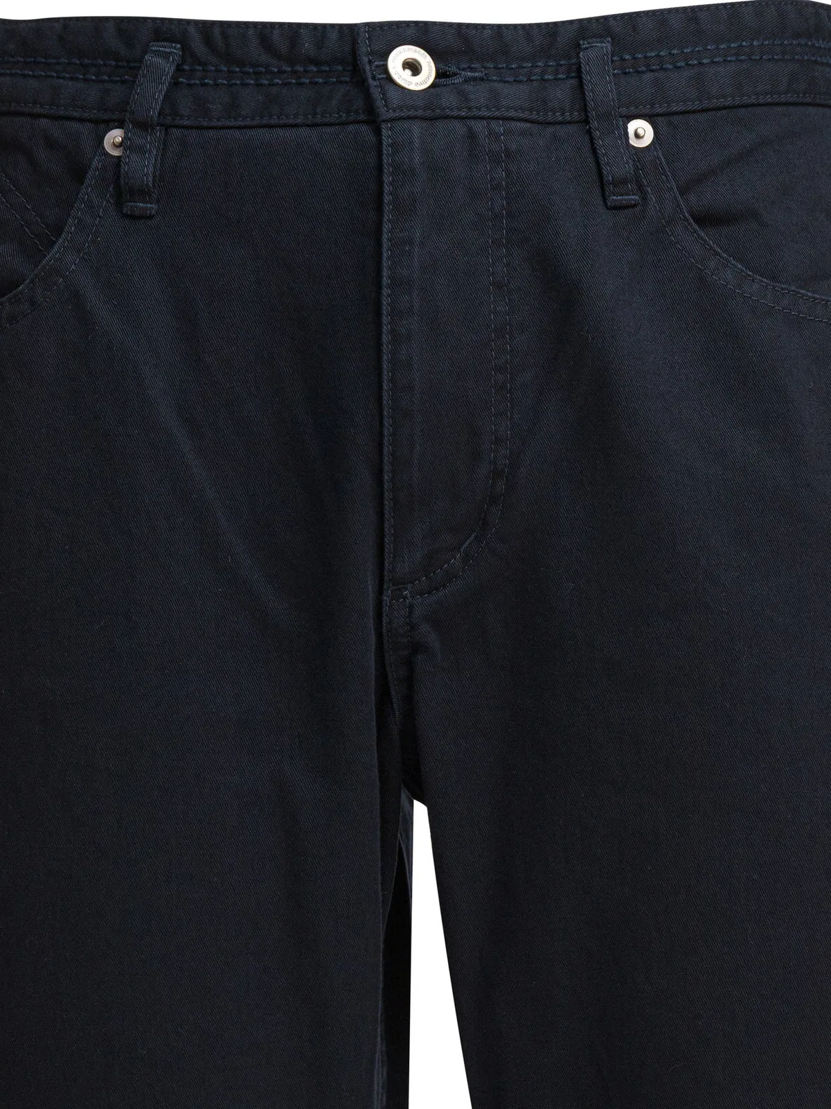 Nonnative Blue Cotton Trousers