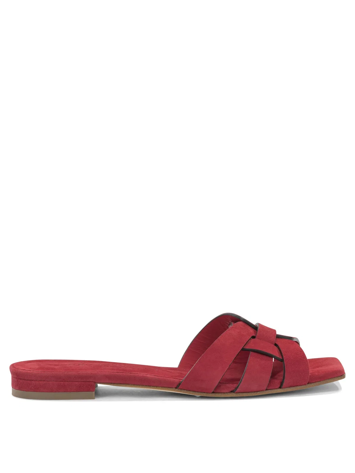 Sergio Levantesi Red Leather Sandals