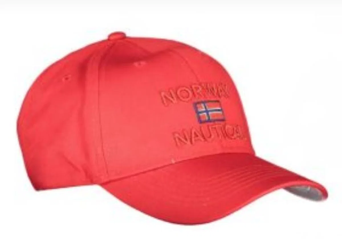 Napapijri Red Logo Embroidery Hat