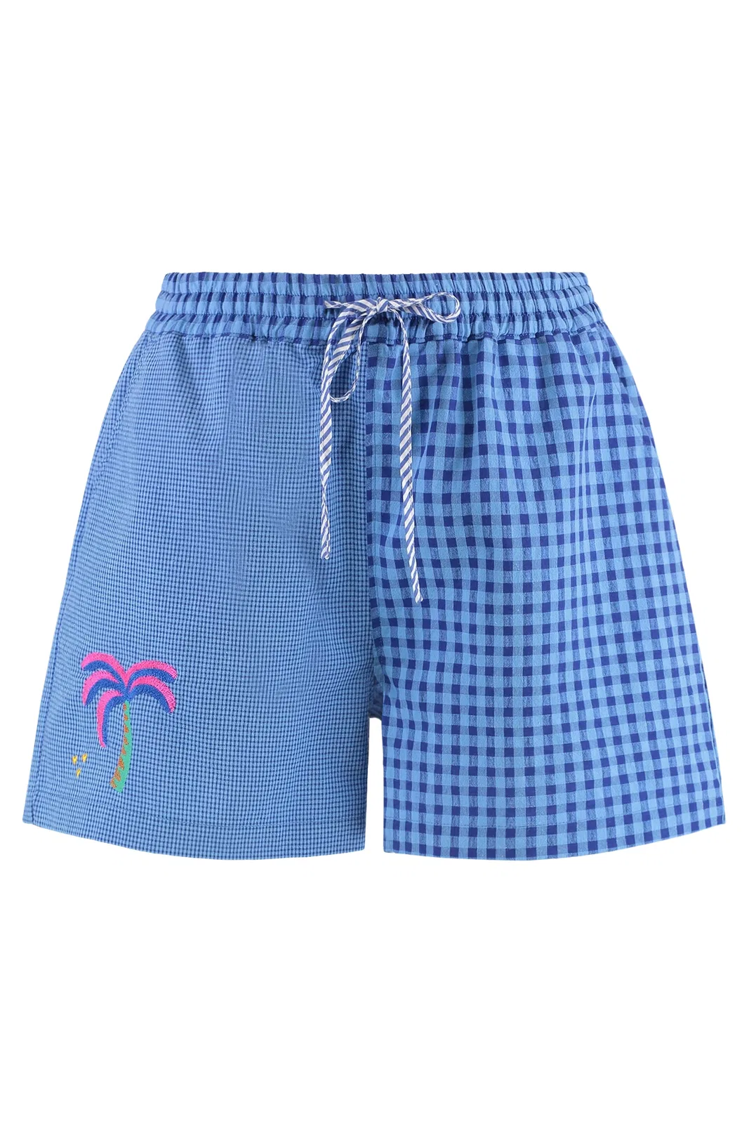 Susanna Blu Cotton Shorts