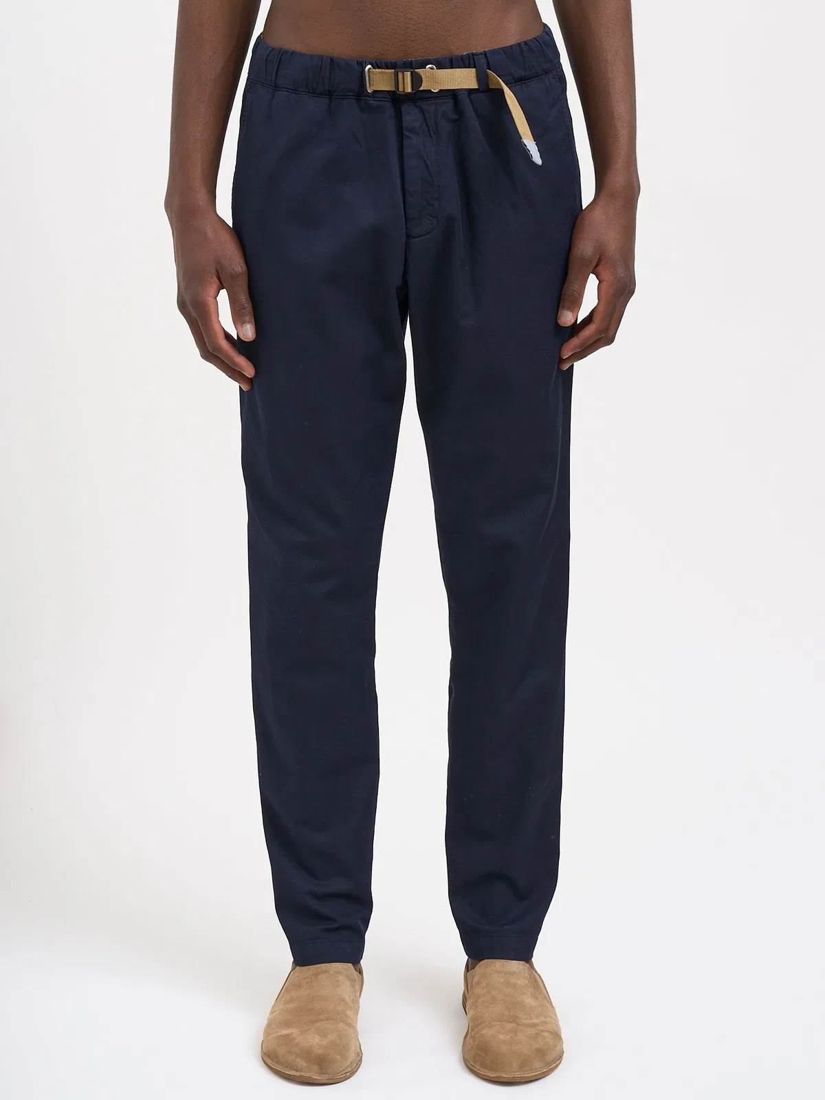 White Sand Cotton And Linen Pants
