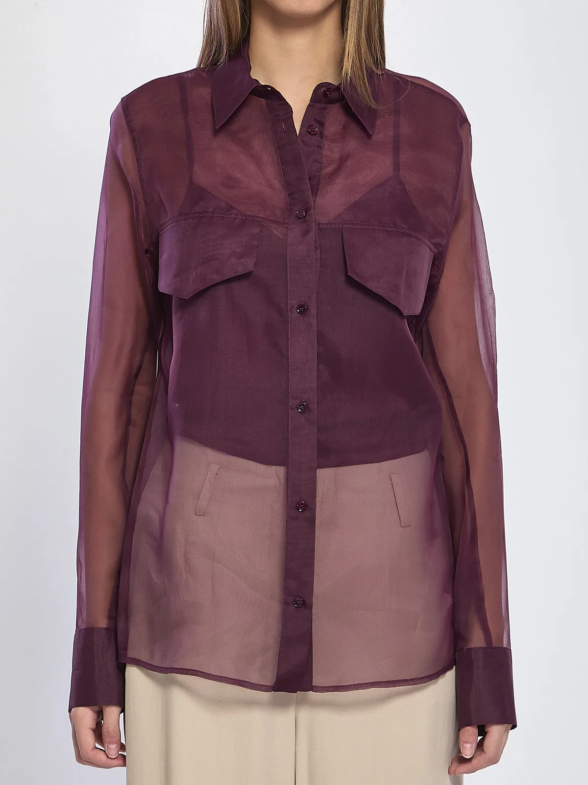 Federica tosi Silk Organza Shirt