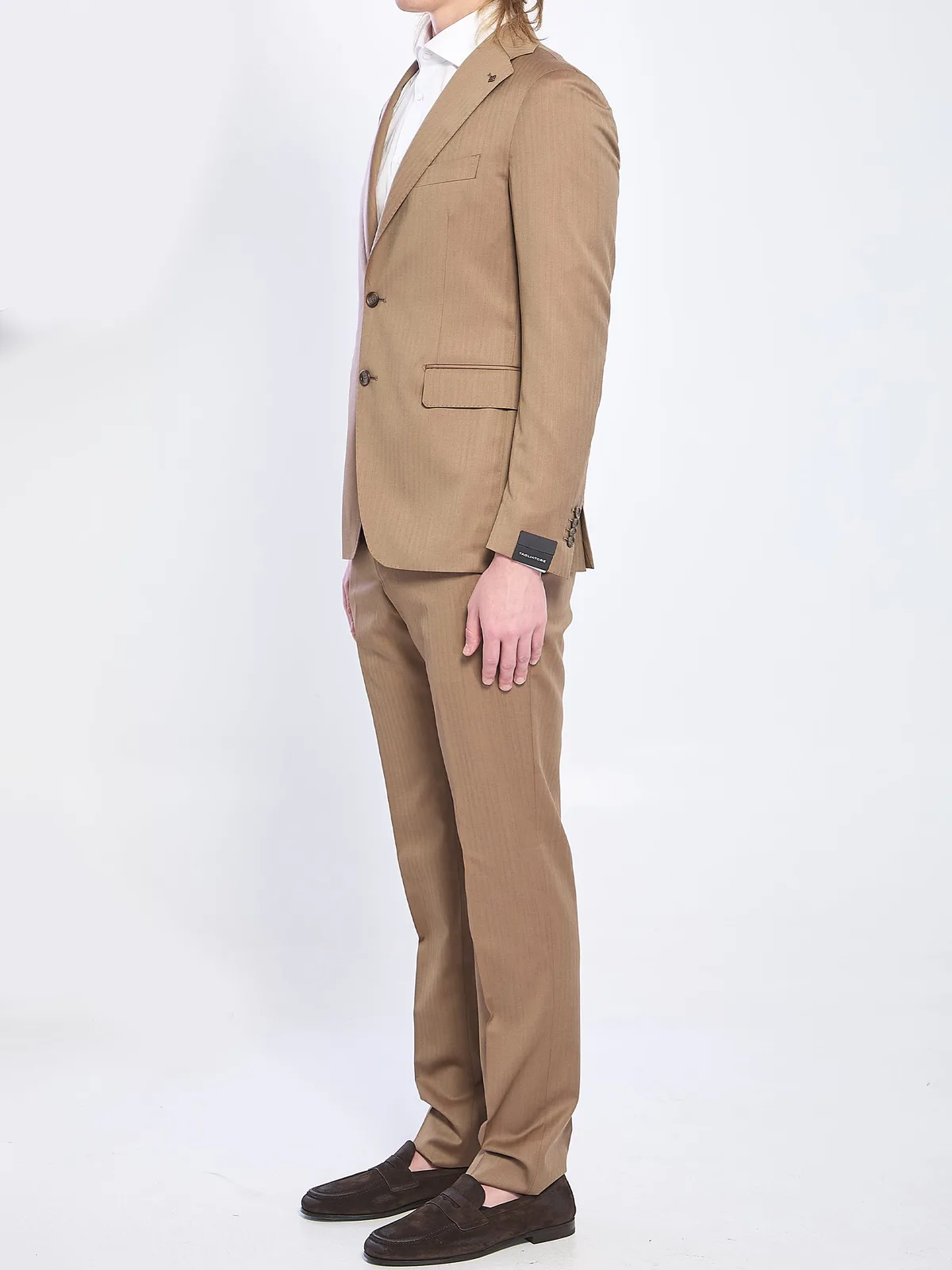 Tagliatore Single-Breasted Suit In Super 130S Virgi