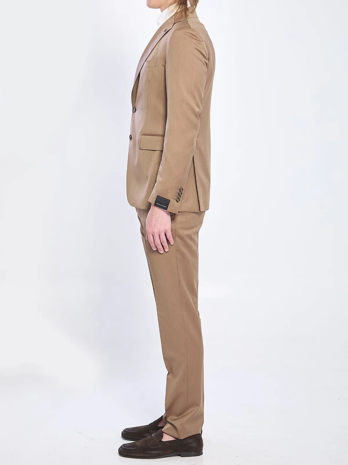 Tagliatore Single-Breasted Suit In Super 130S Virgi