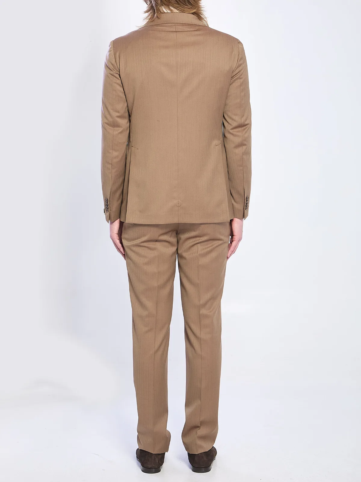 Tagliatore Single-Breasted Suit In Super 130S Virgi
