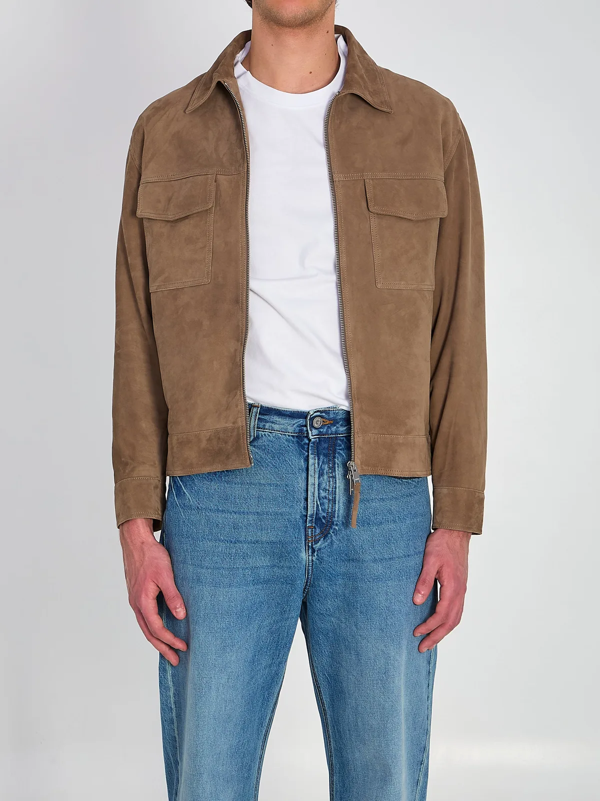 Arma Kale Jacket In Suede