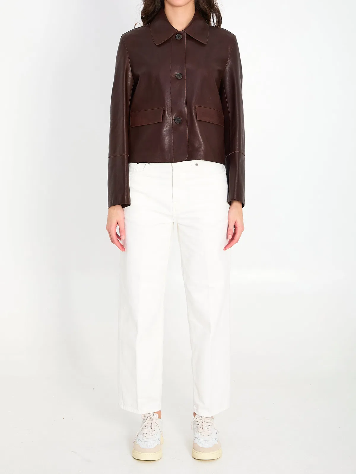 Arma Fem Vintage Leather Jacket