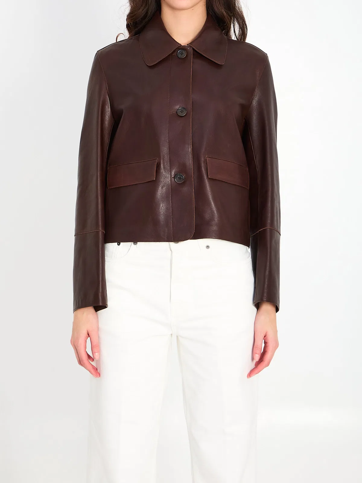 Arma Fem Vintage Leather Jacket