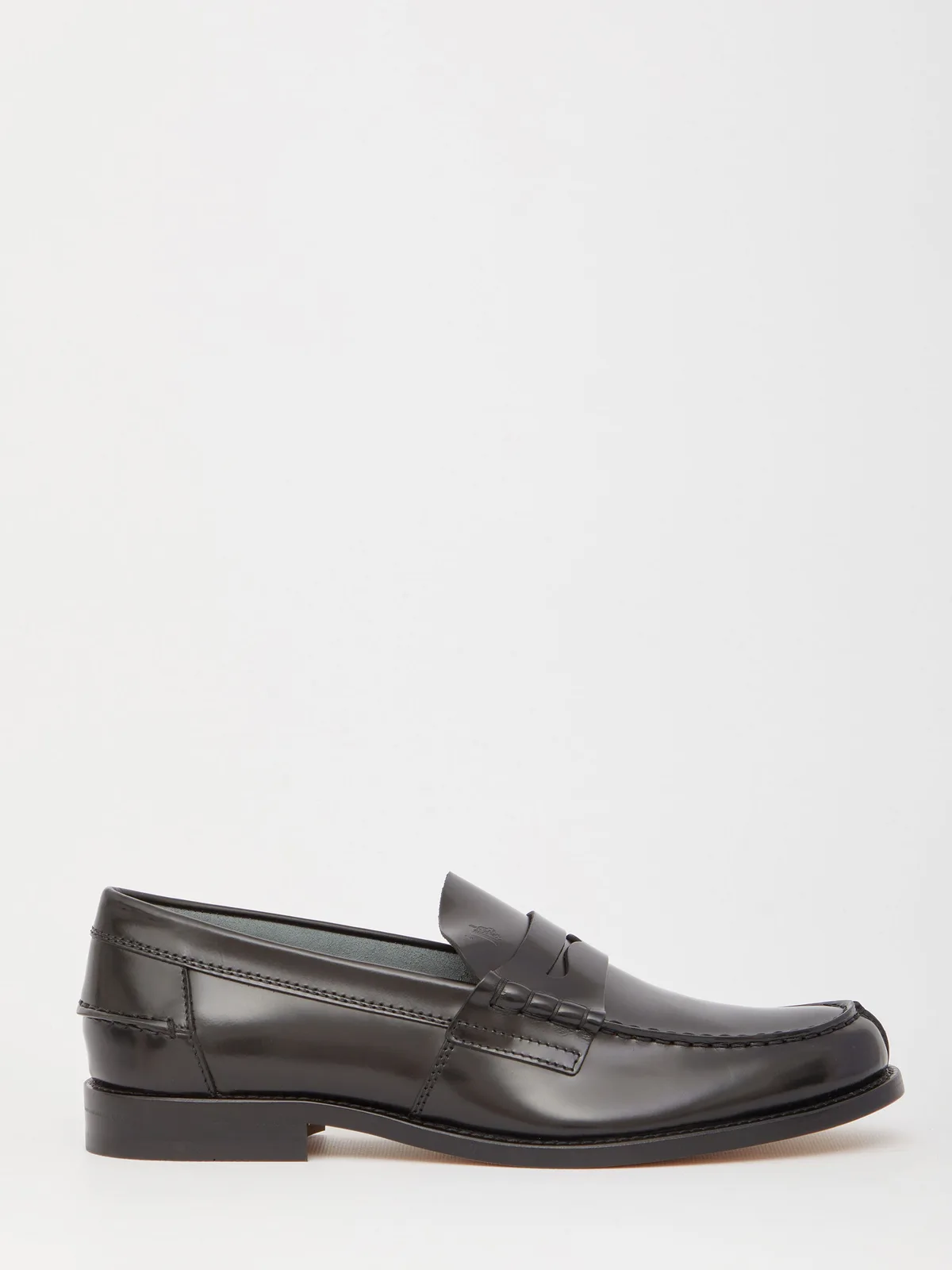 Tod's Black Leather Loafers