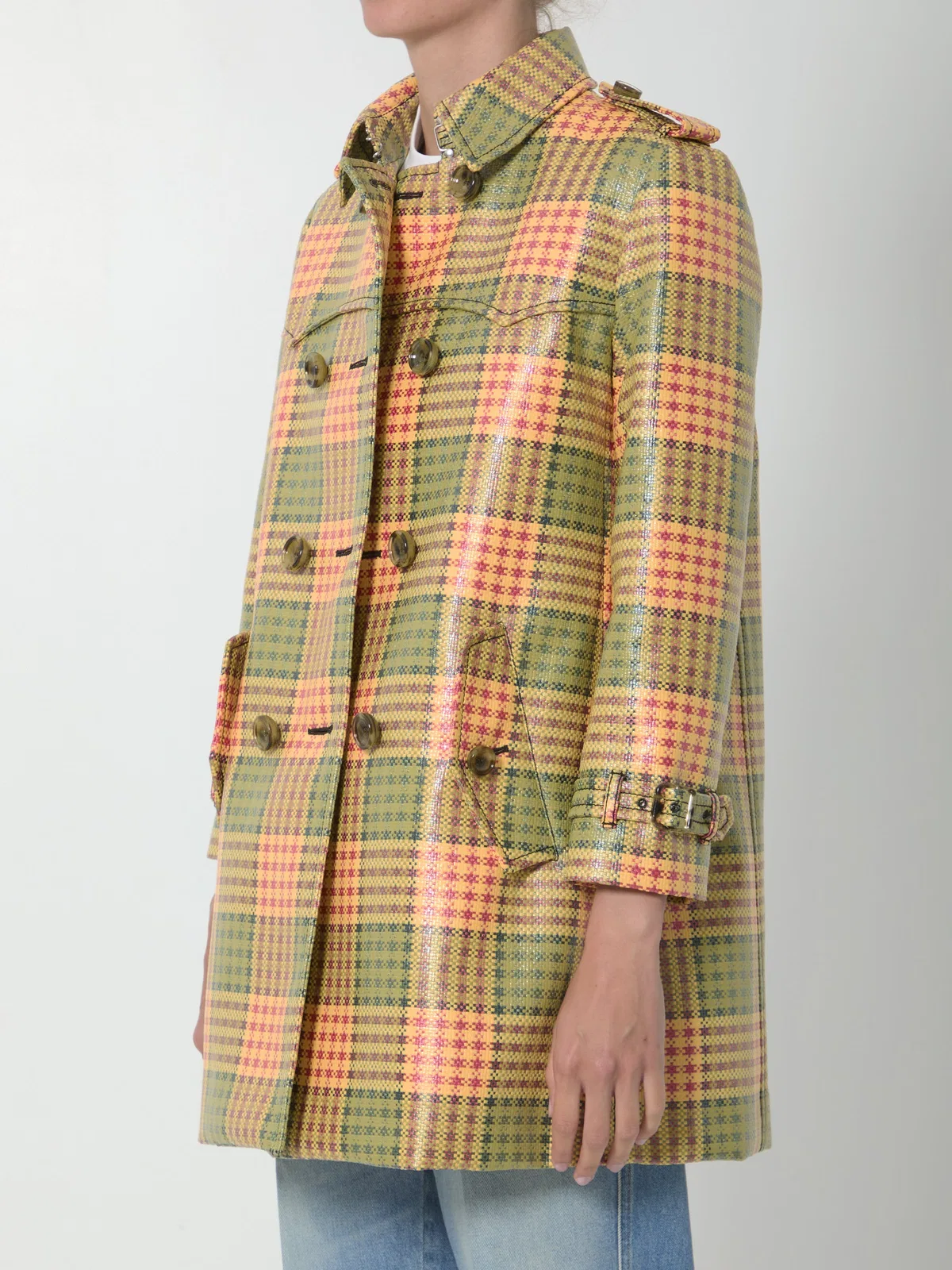 Burberry Short Check Summerside Trench
