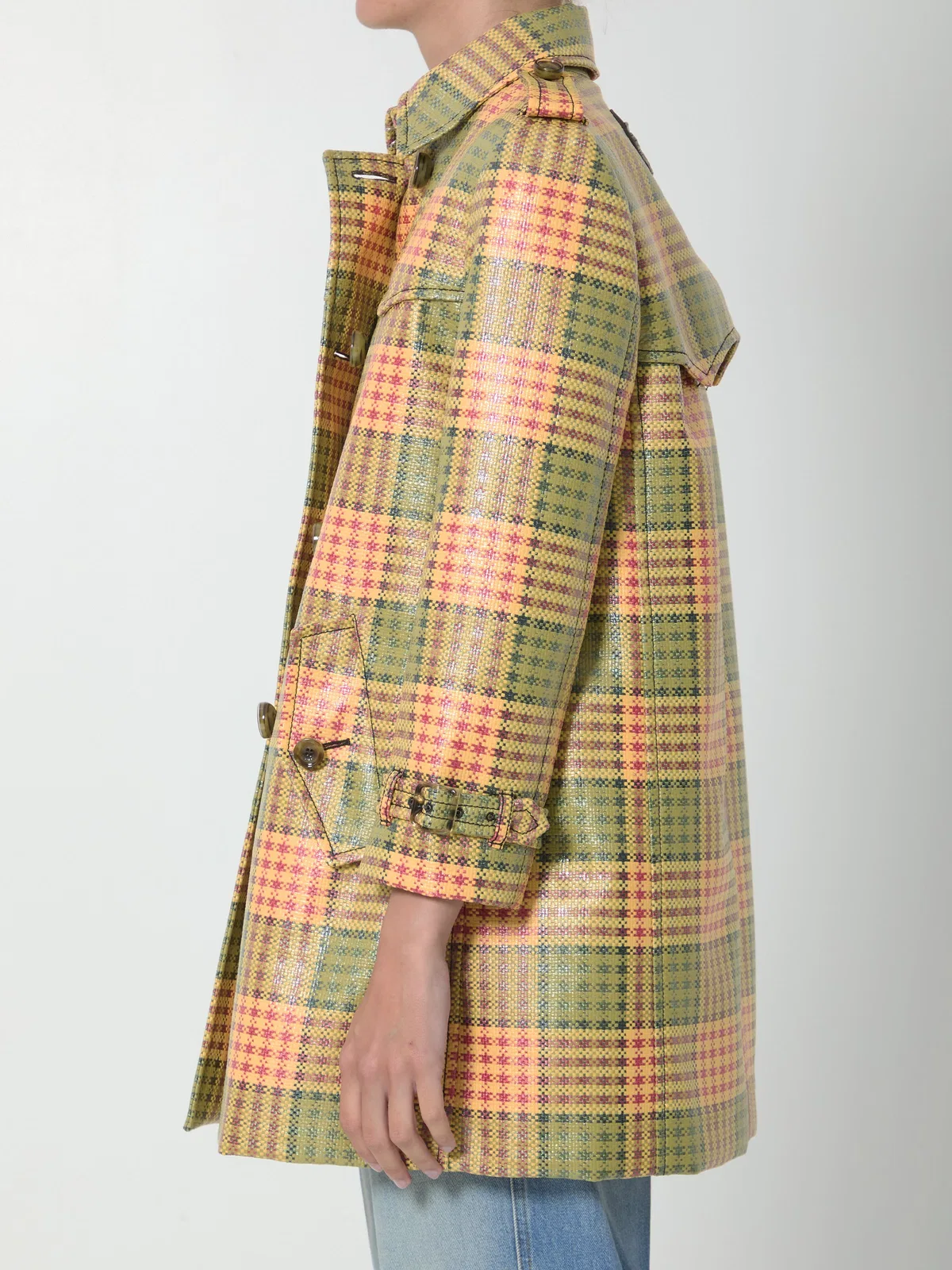 Burberry Short Check Summerside Trench