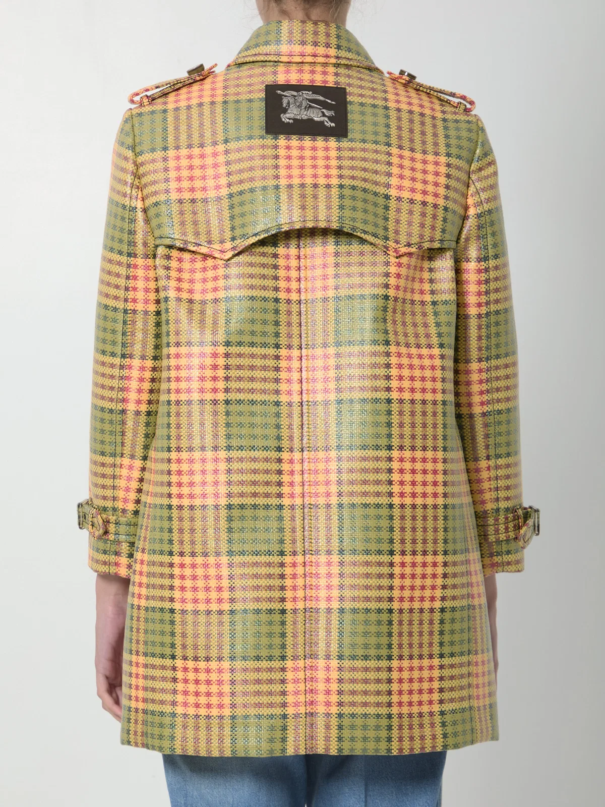 Burberry Short Check Summerside Trench