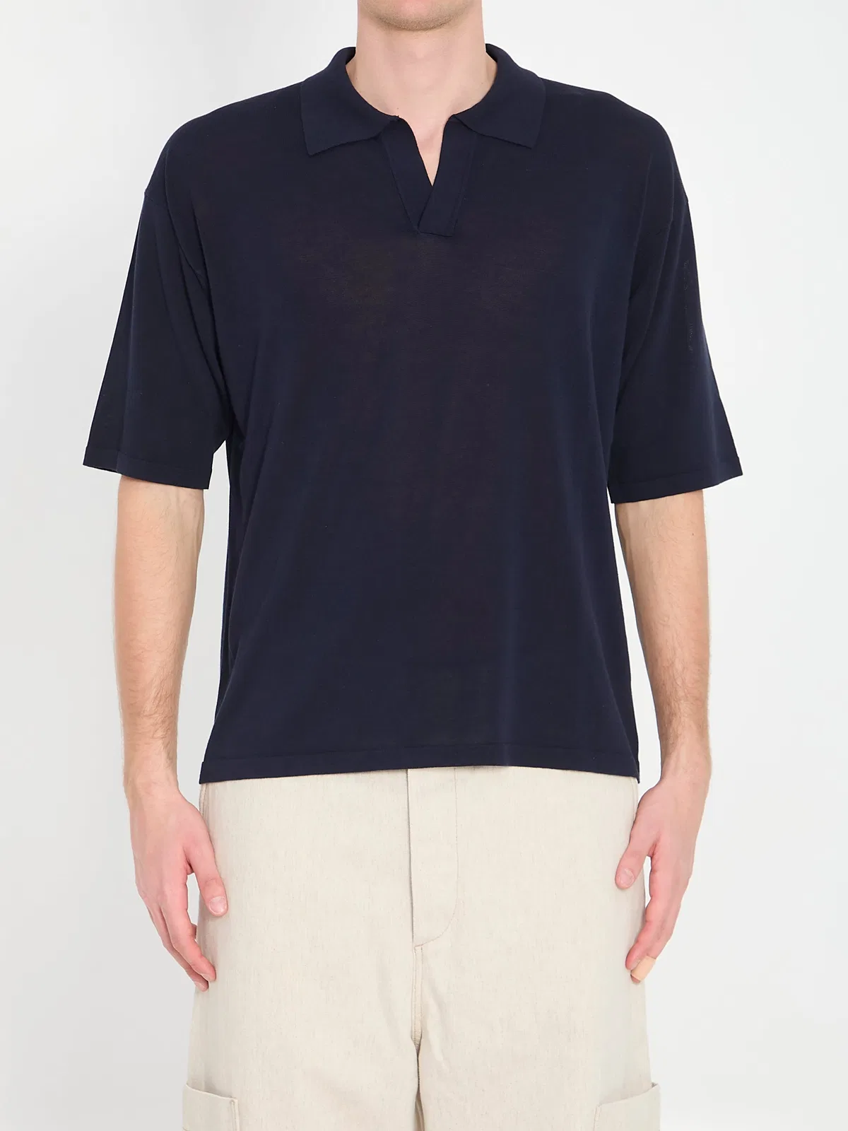 Roberto collina Cotton Polo Shirt