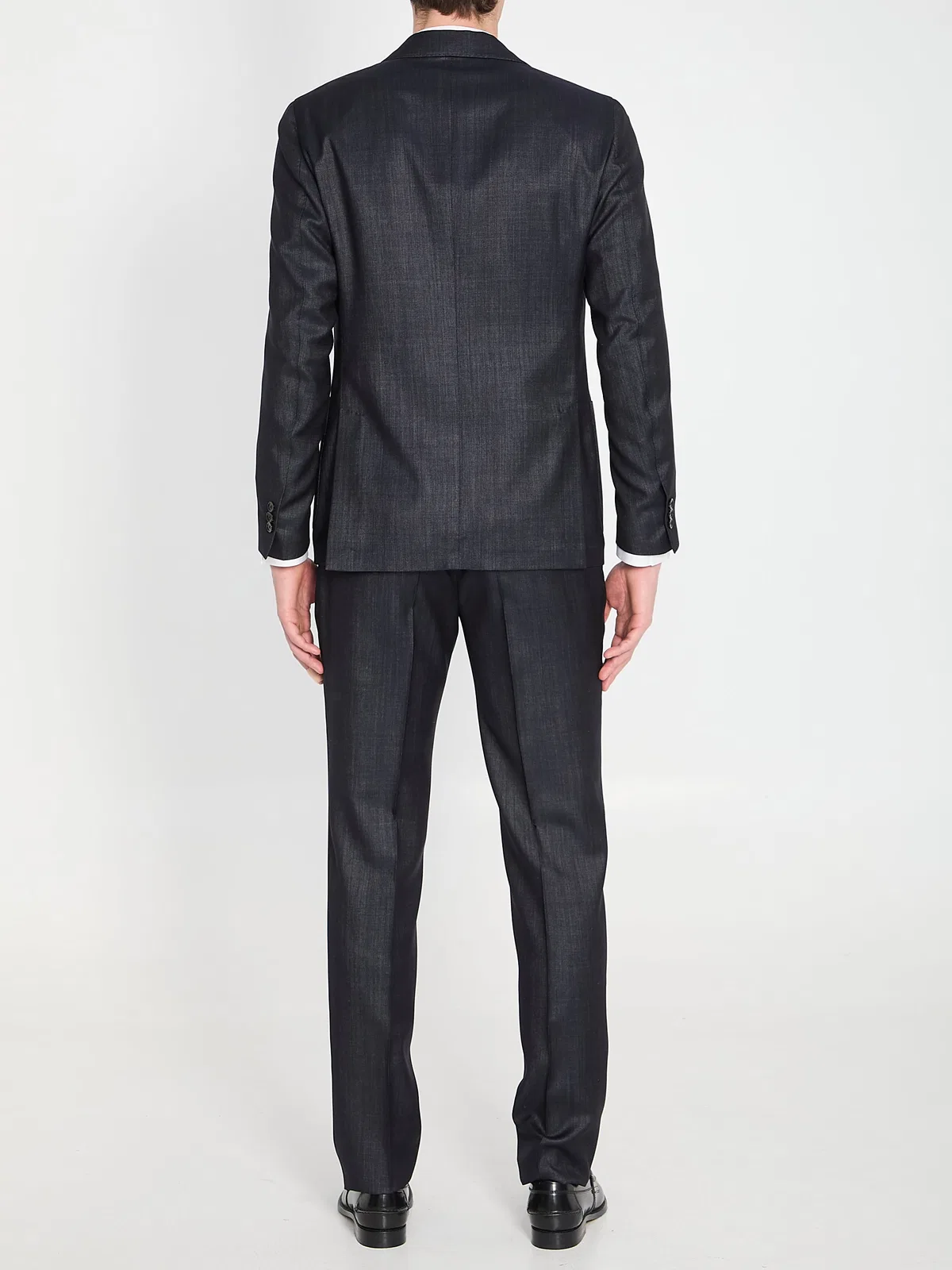 Lardini Single-Breasted Wool Blend Suit