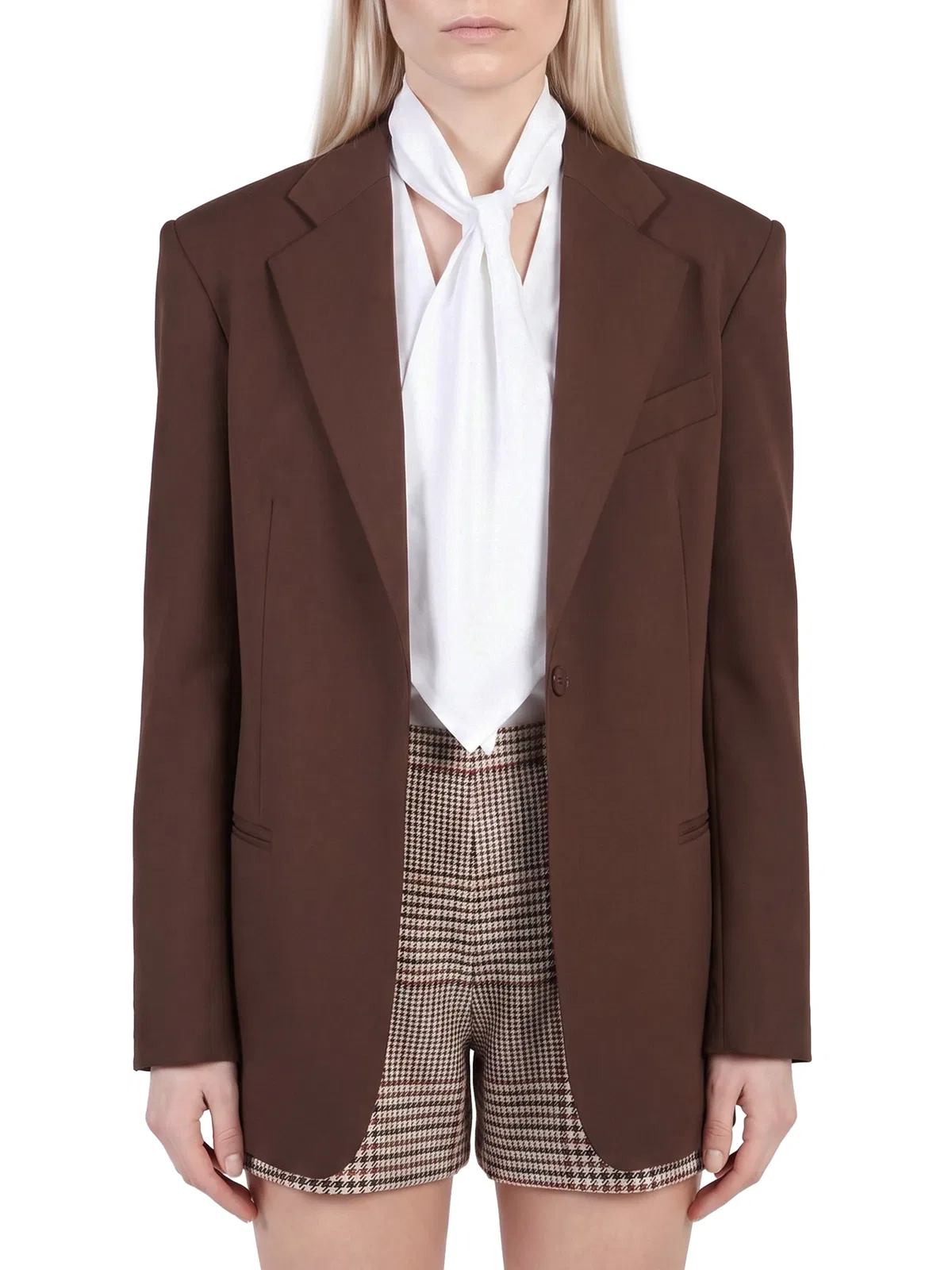 Federica tosi Blazer Over Single-Breasted Frescolana