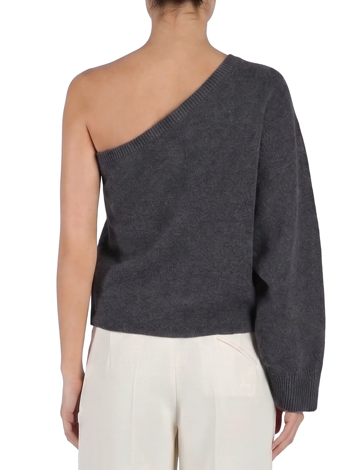 Federica tosi One-Shoulder Top With Scarf Detail