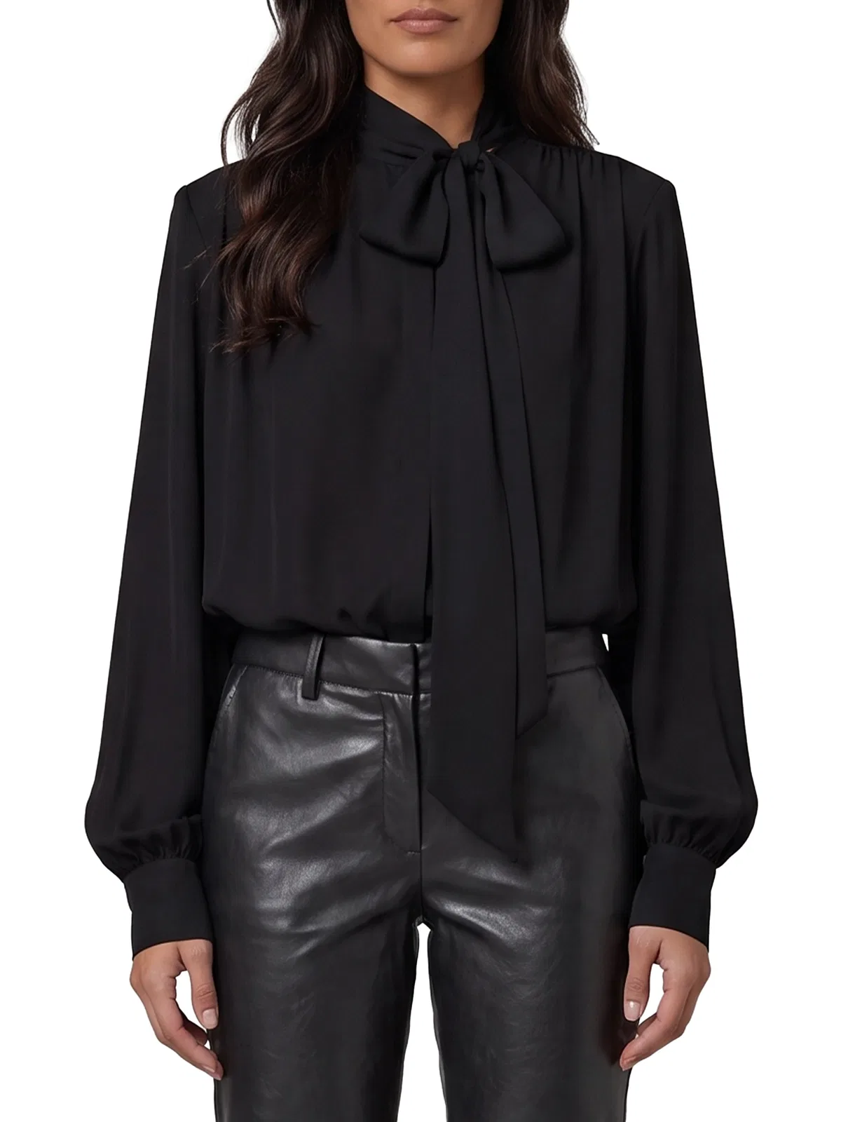Federica tosi Silk-Blouse Blouse With Bow