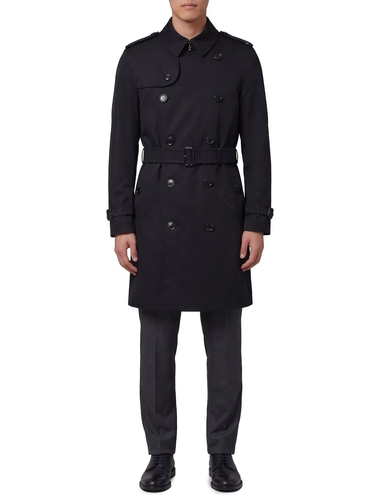 Burberry Mid-Length Heritage Kensington Trench Co