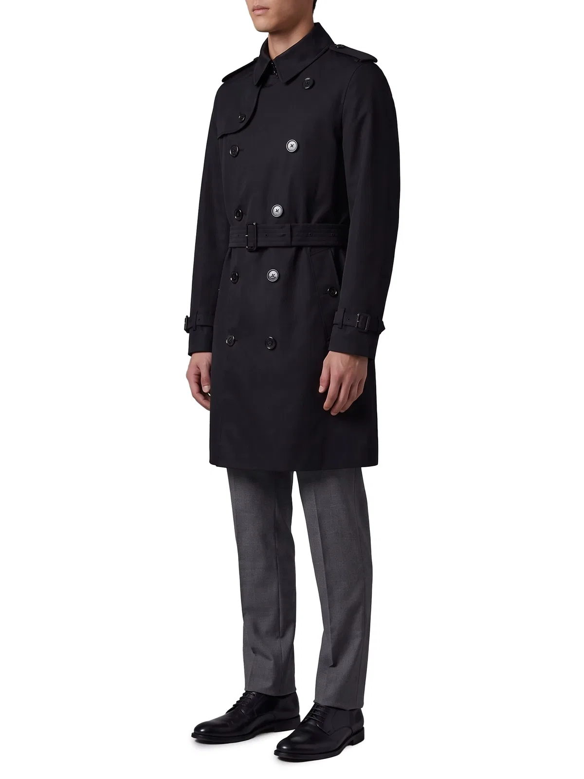 Burberry Mid-Length Heritage Kensington Trench Co