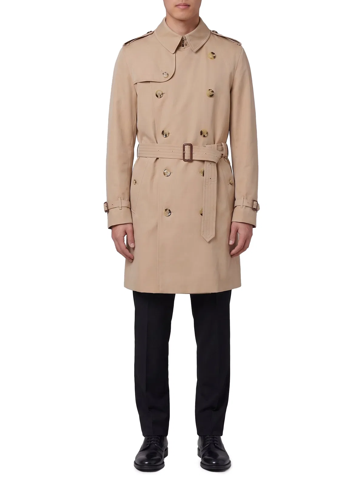 Burberry Mid-Length Heritage Kensington Trench Co