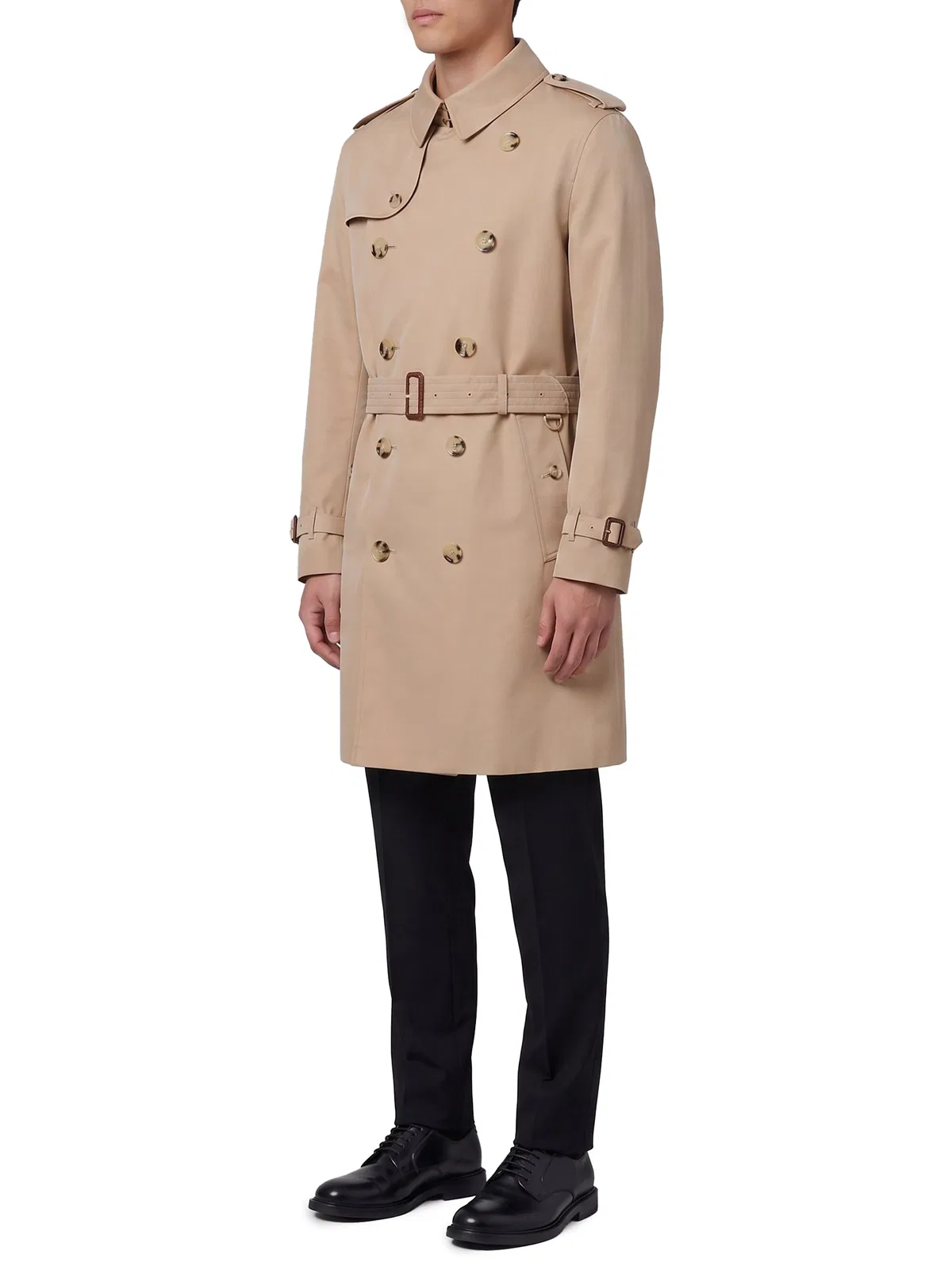 Burberry Mid-Length Heritage Kensington Trench Co