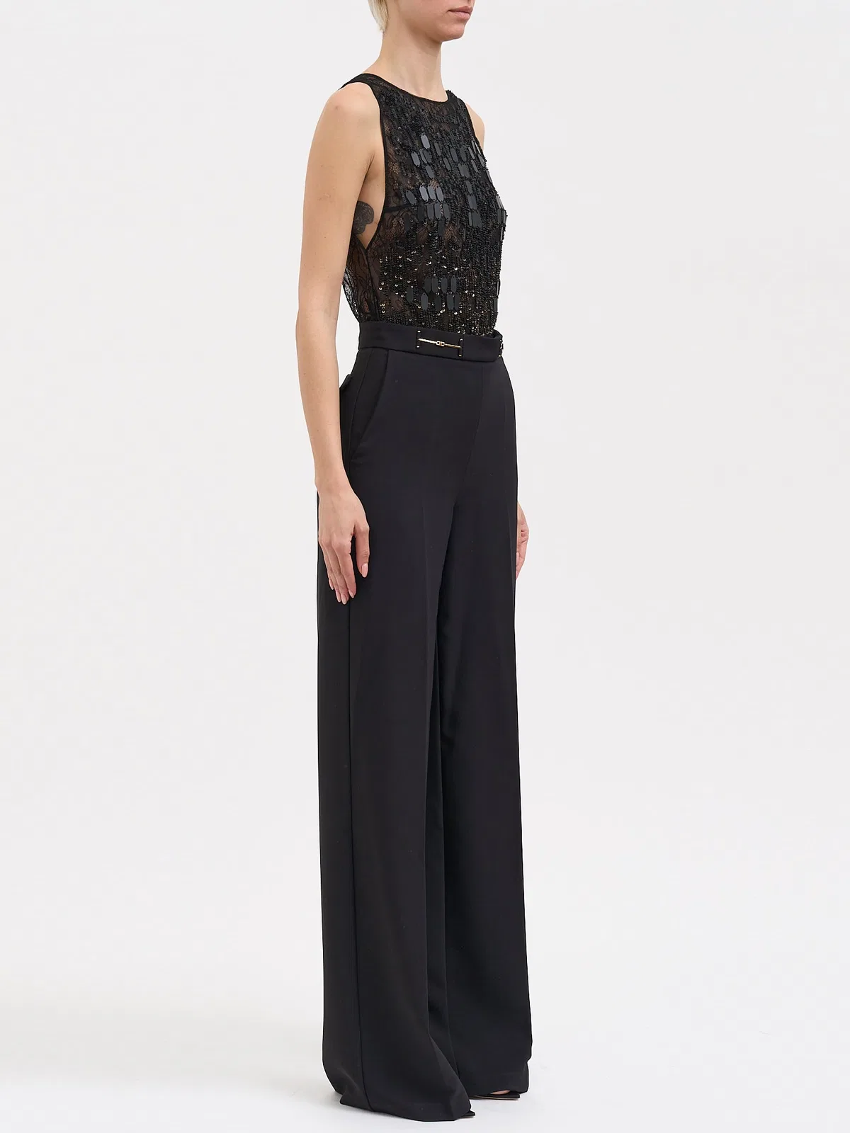 Elisabetta Franchi Embroidered Jumpsuit