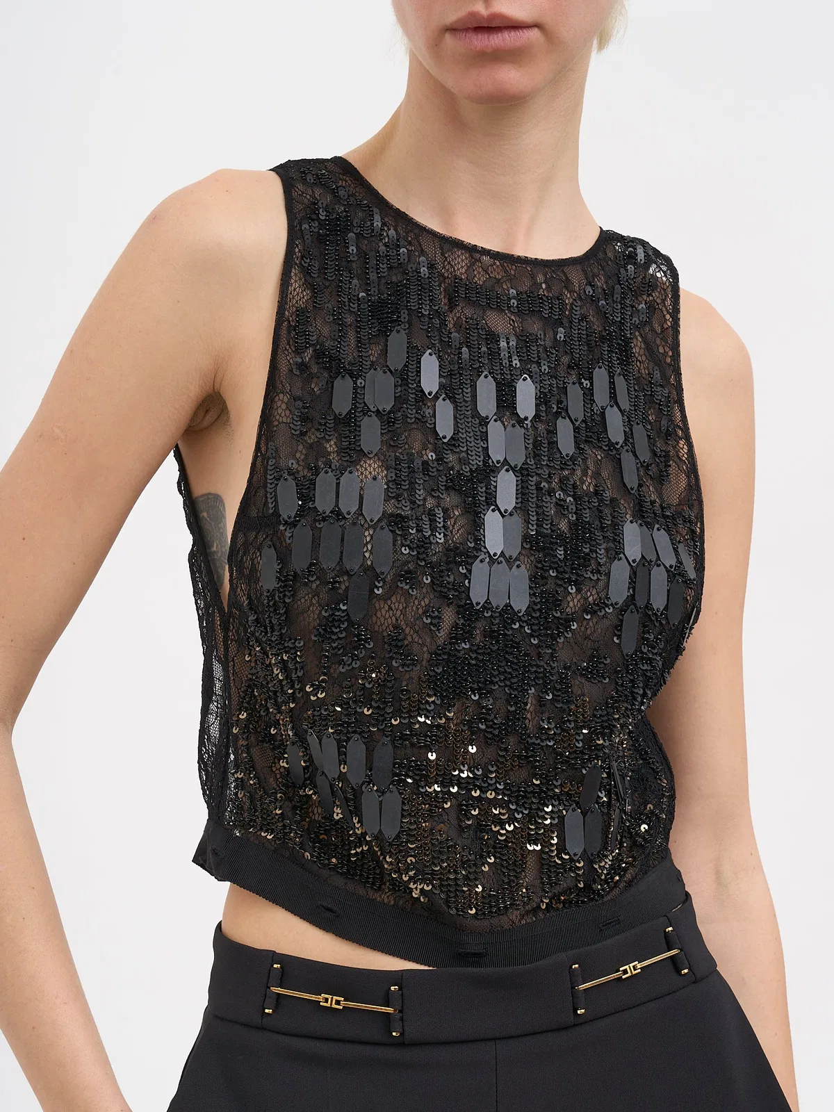 Elisabetta Franchi Embroidered Jumpsuit