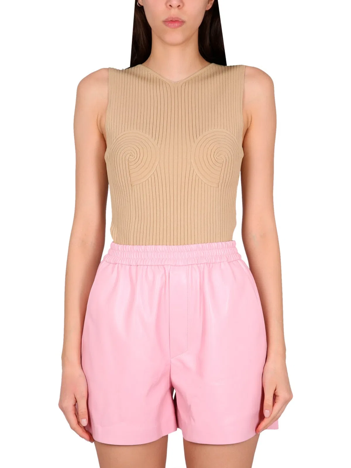 Nanushka Ribbed Tops