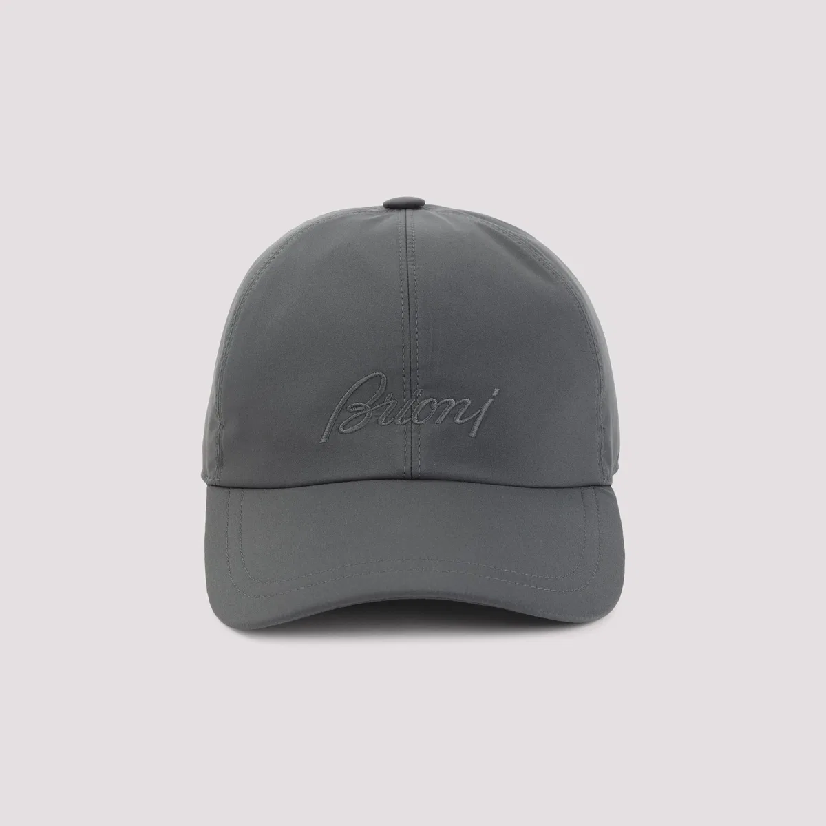 Brioni Graphite Baseball Hat
