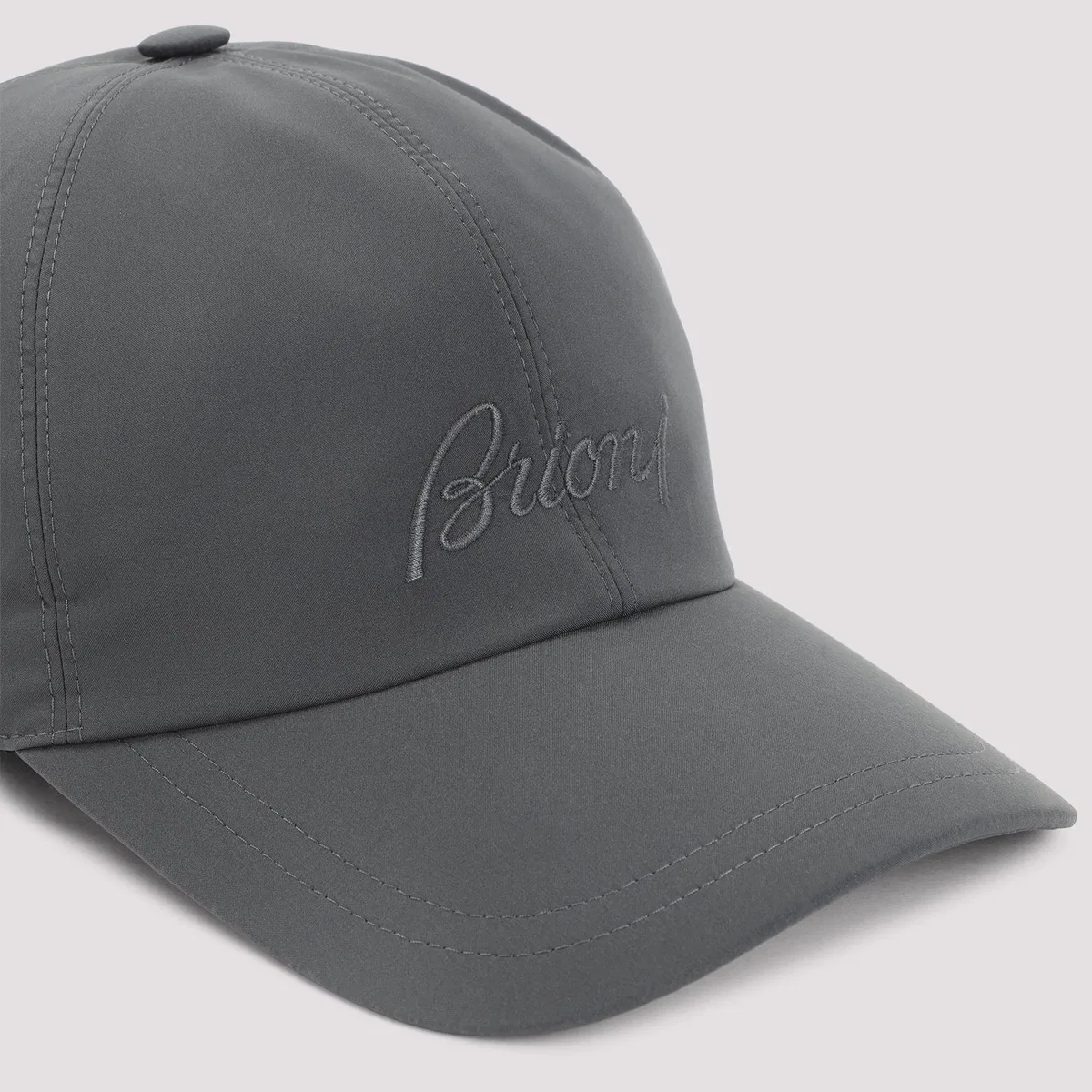 Brioni Graphite Baseball Hat