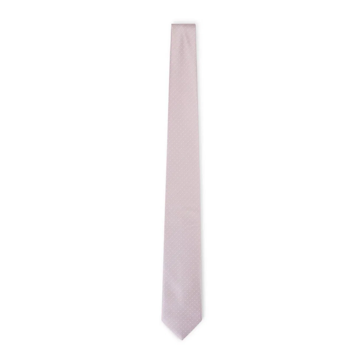 Brioni Pink Standard 7X150 Cotton And Silk Tie