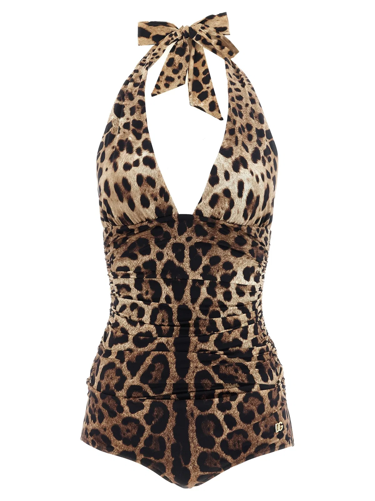 Dolce Gabbana Dolce & Gabbana 'Leopardo' One-Piece Swi