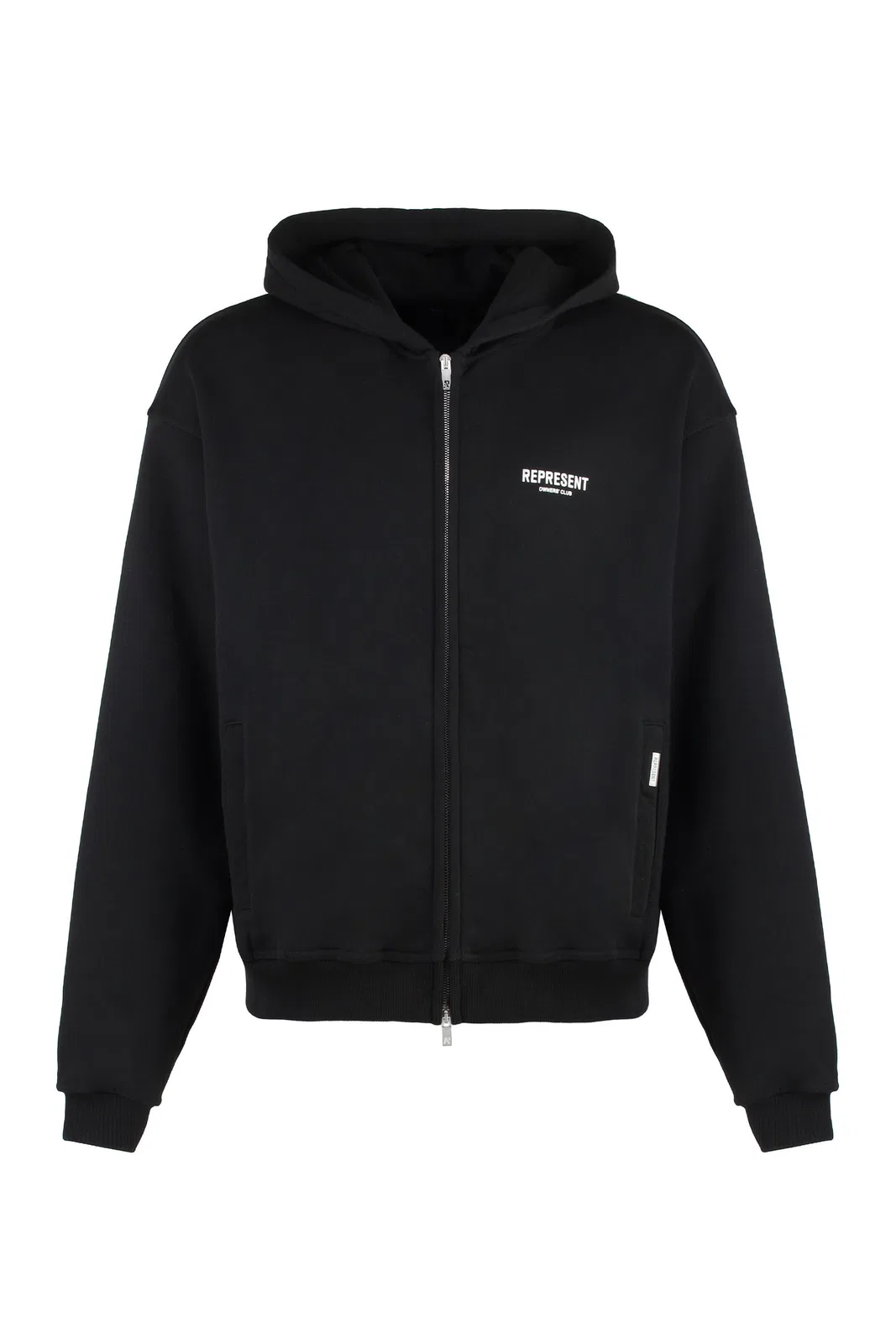 Represent Full Zip Cotton Hoodie